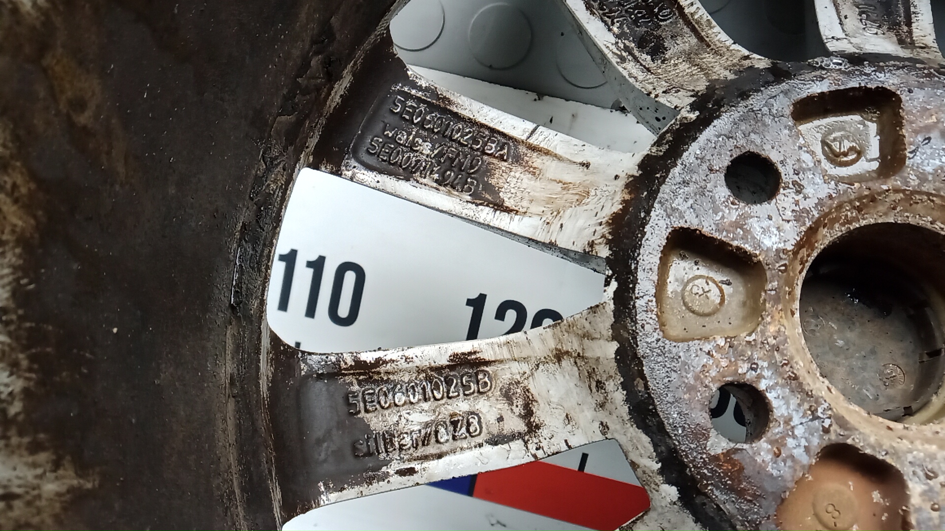 Диск колесный литой легкий сплав