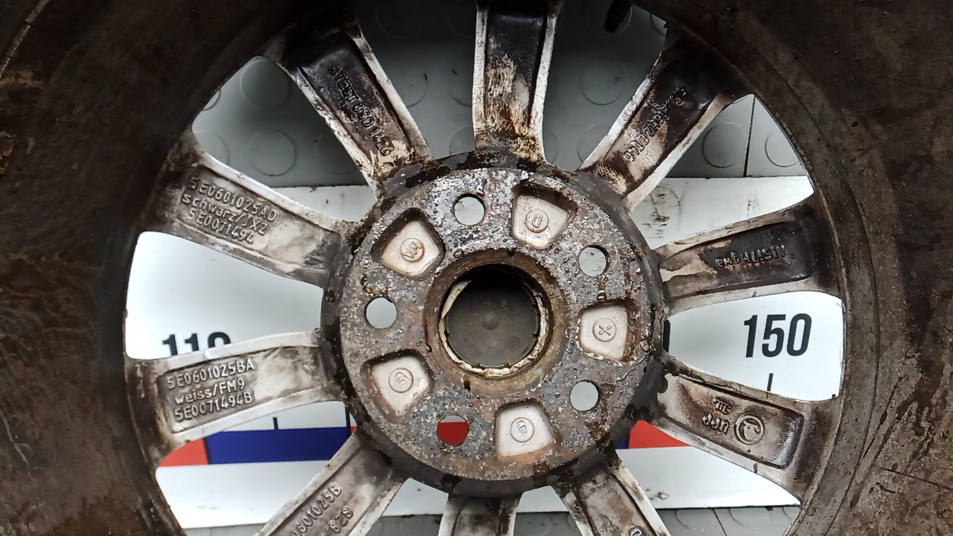 Диск колесный литой легкий сплав