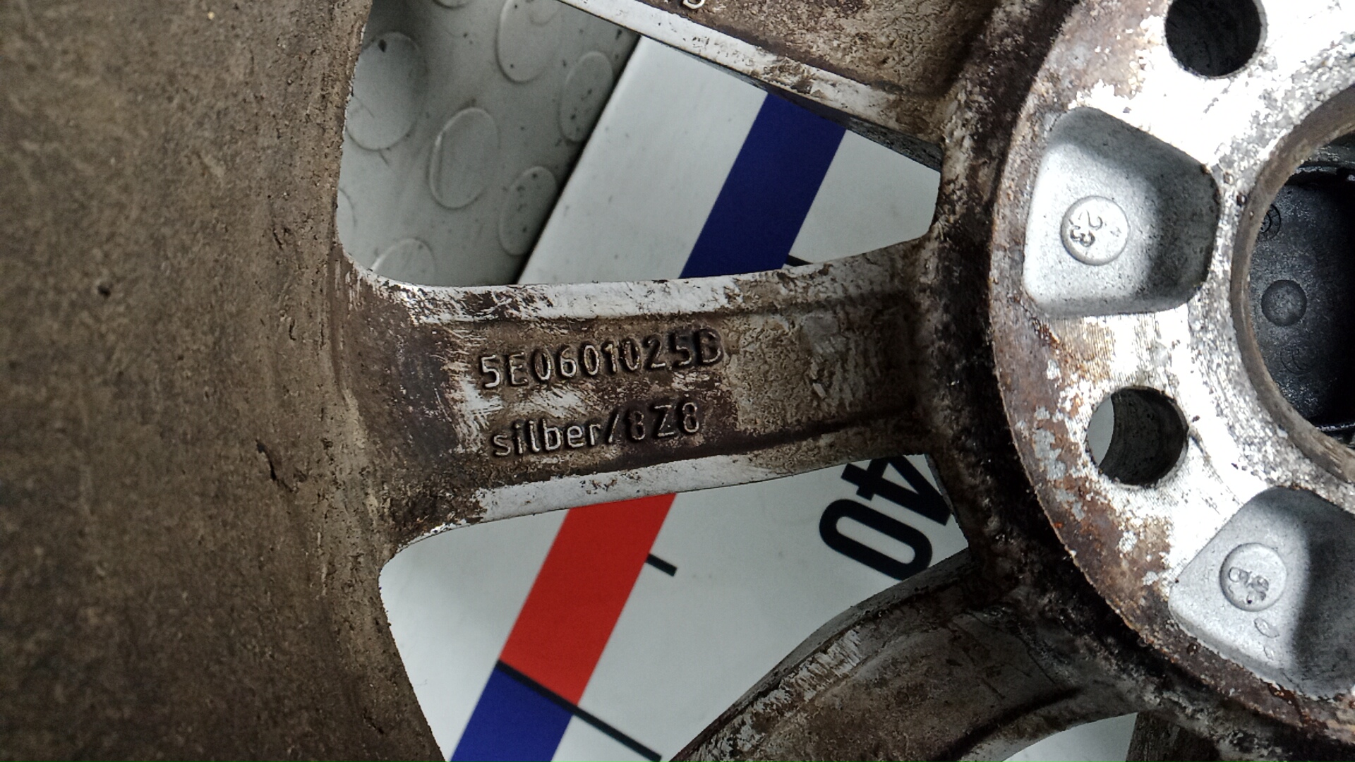 Диск колесный литой легкий сплав