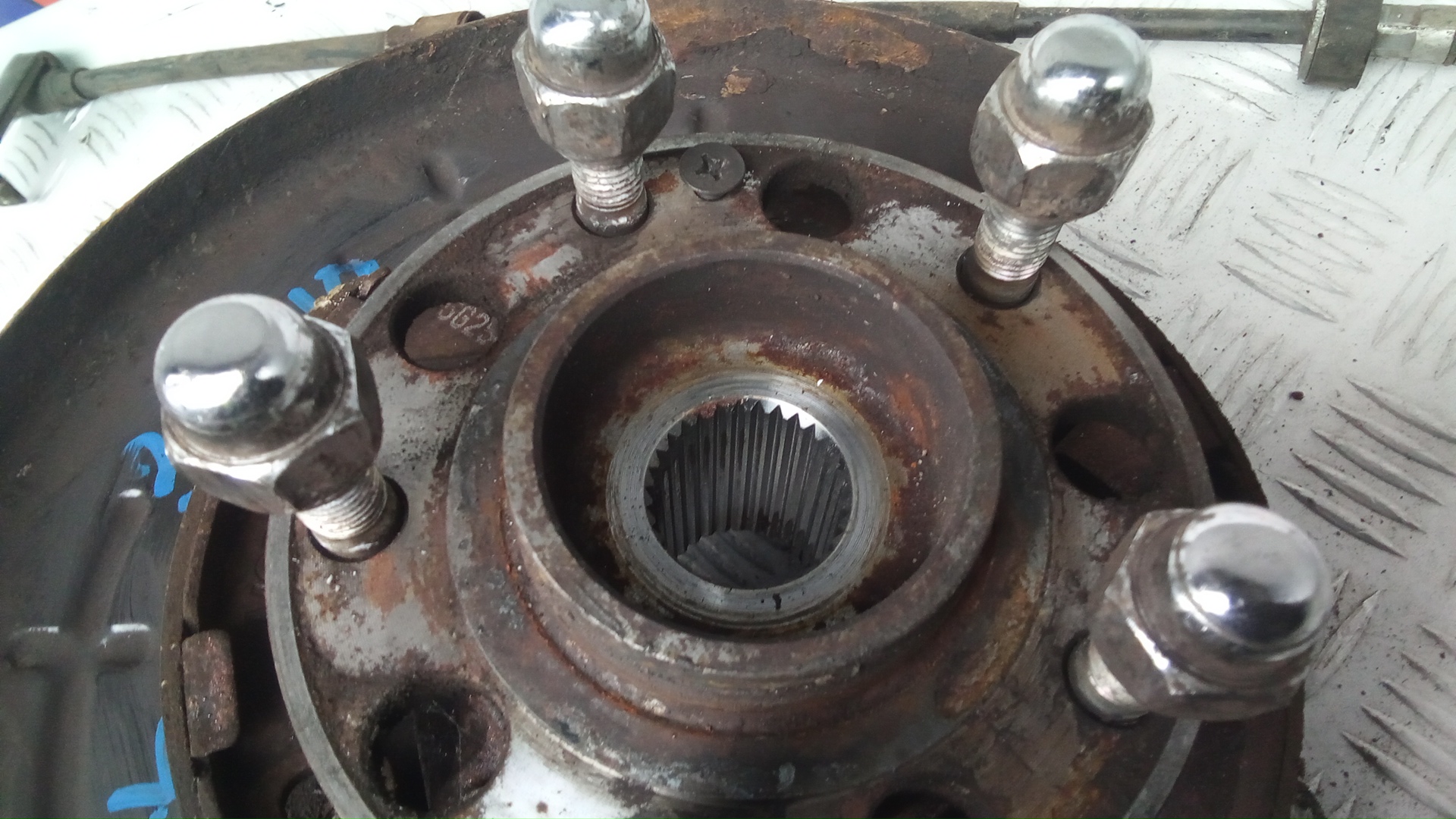 Ступица задняя