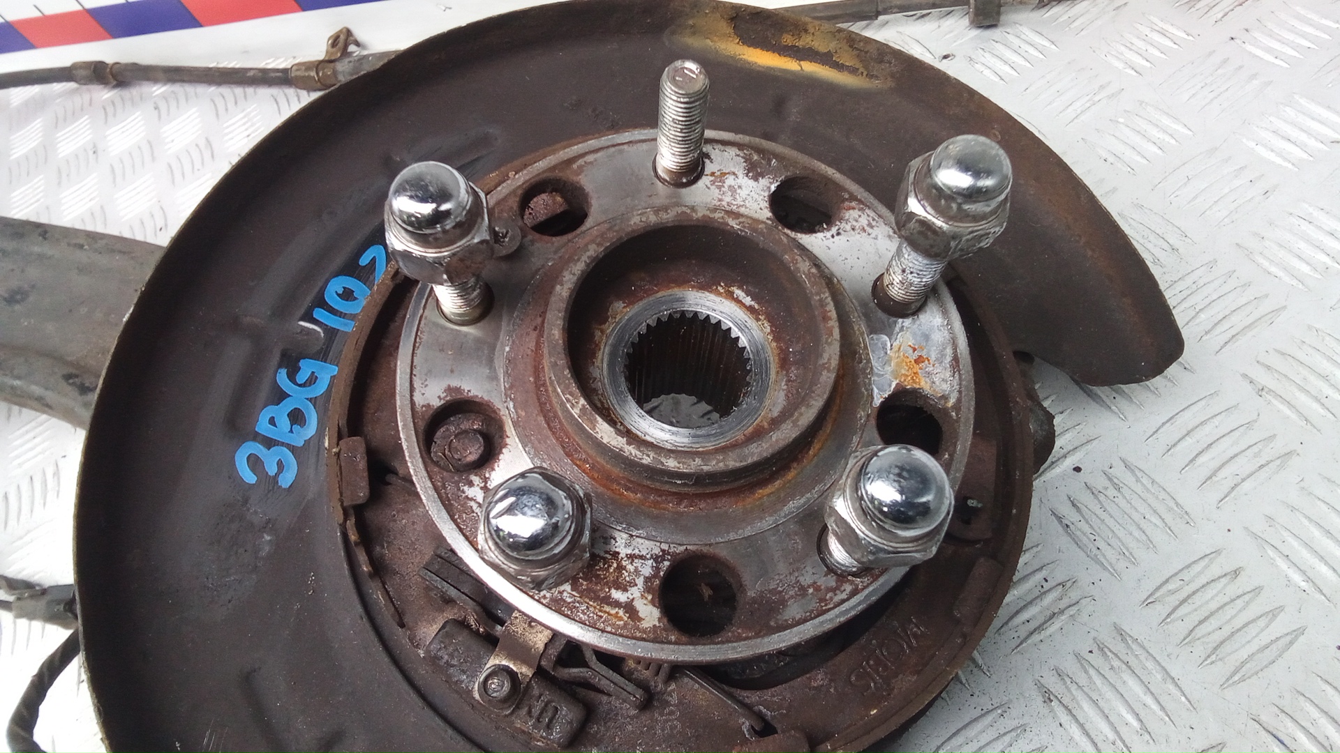 Ступица задняя