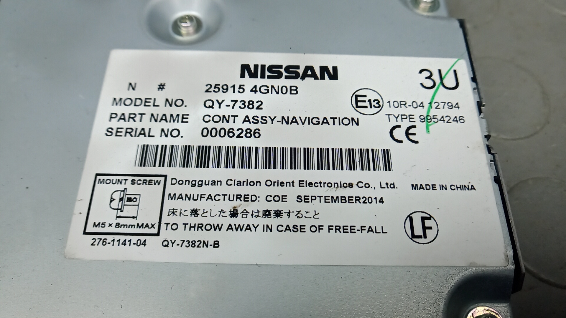 Блок управления навигацией