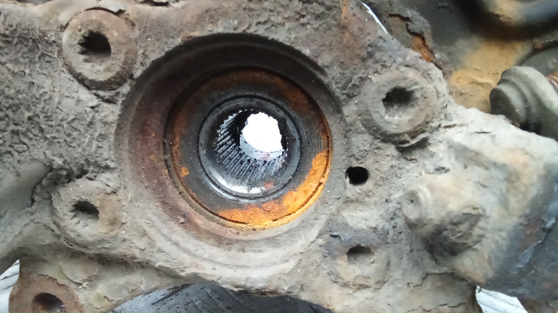 Ступица передняя