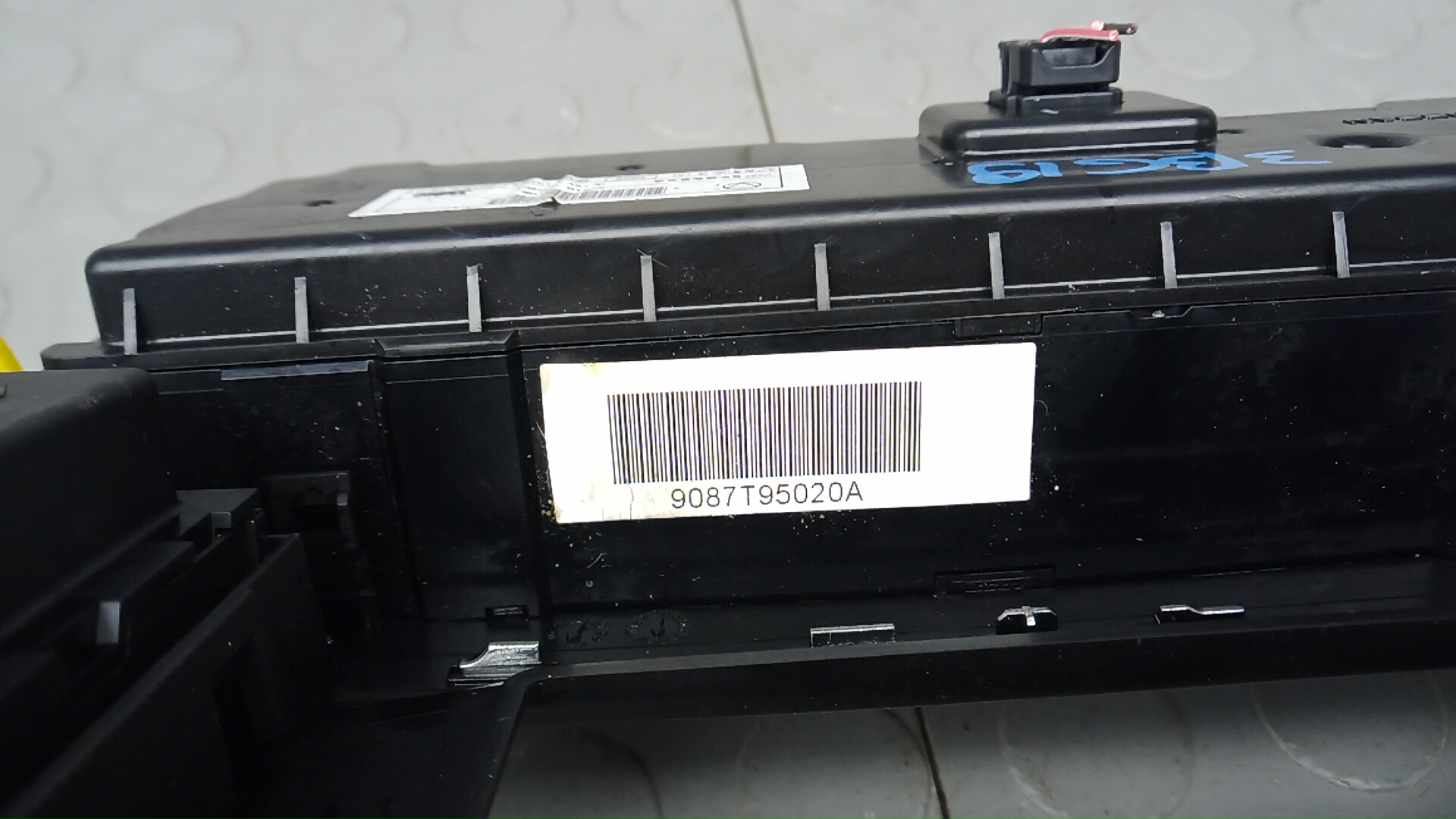 Блок управления климатической установкой