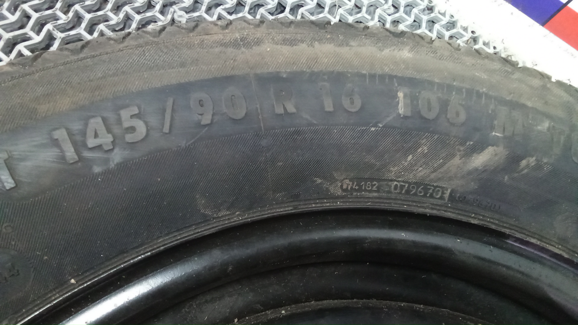 Диск запасного колеса/докатка