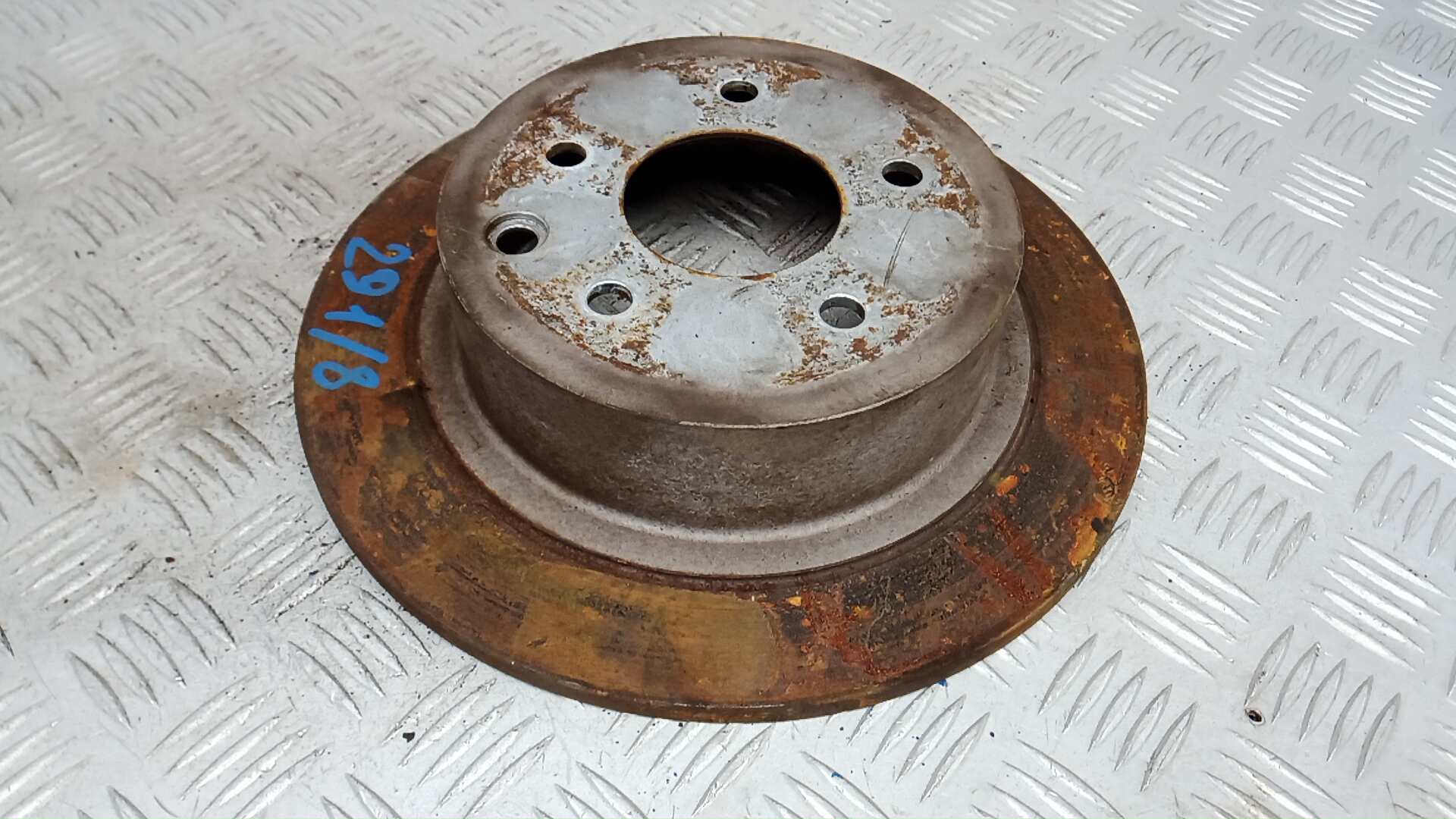 Диск тормозной задний