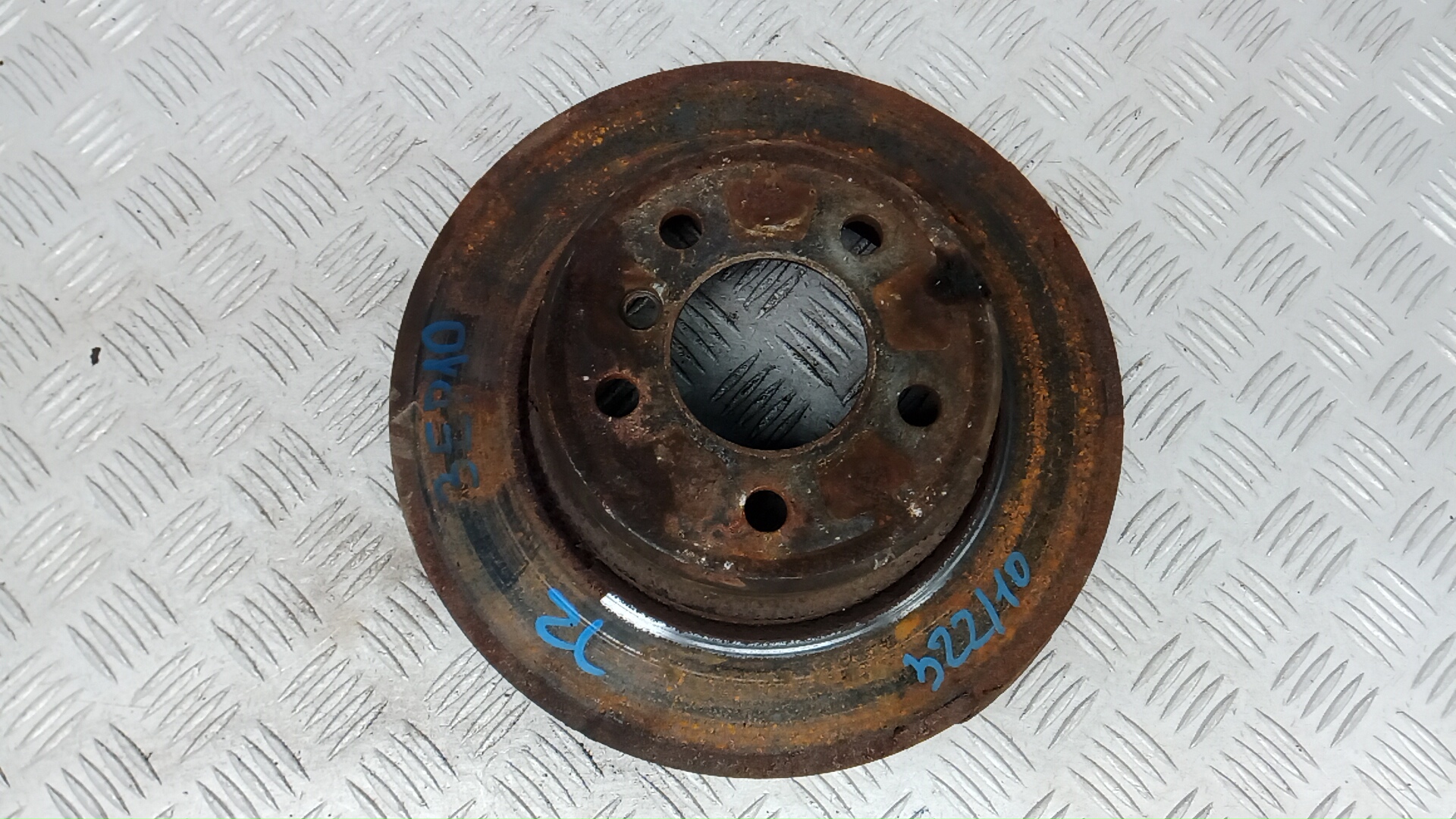 Диск тормозной задний