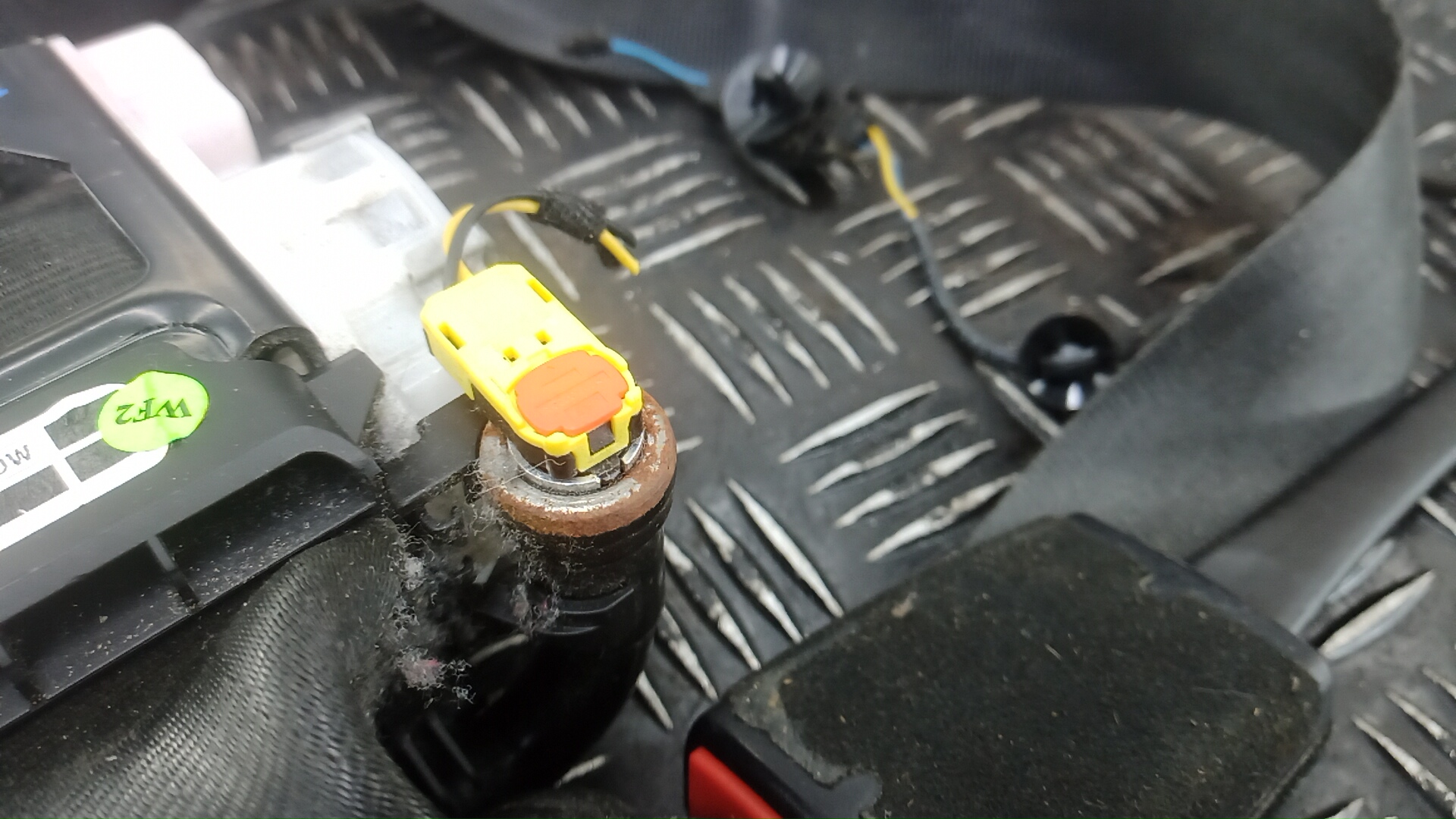 Ремень безопасности с пиропатроном