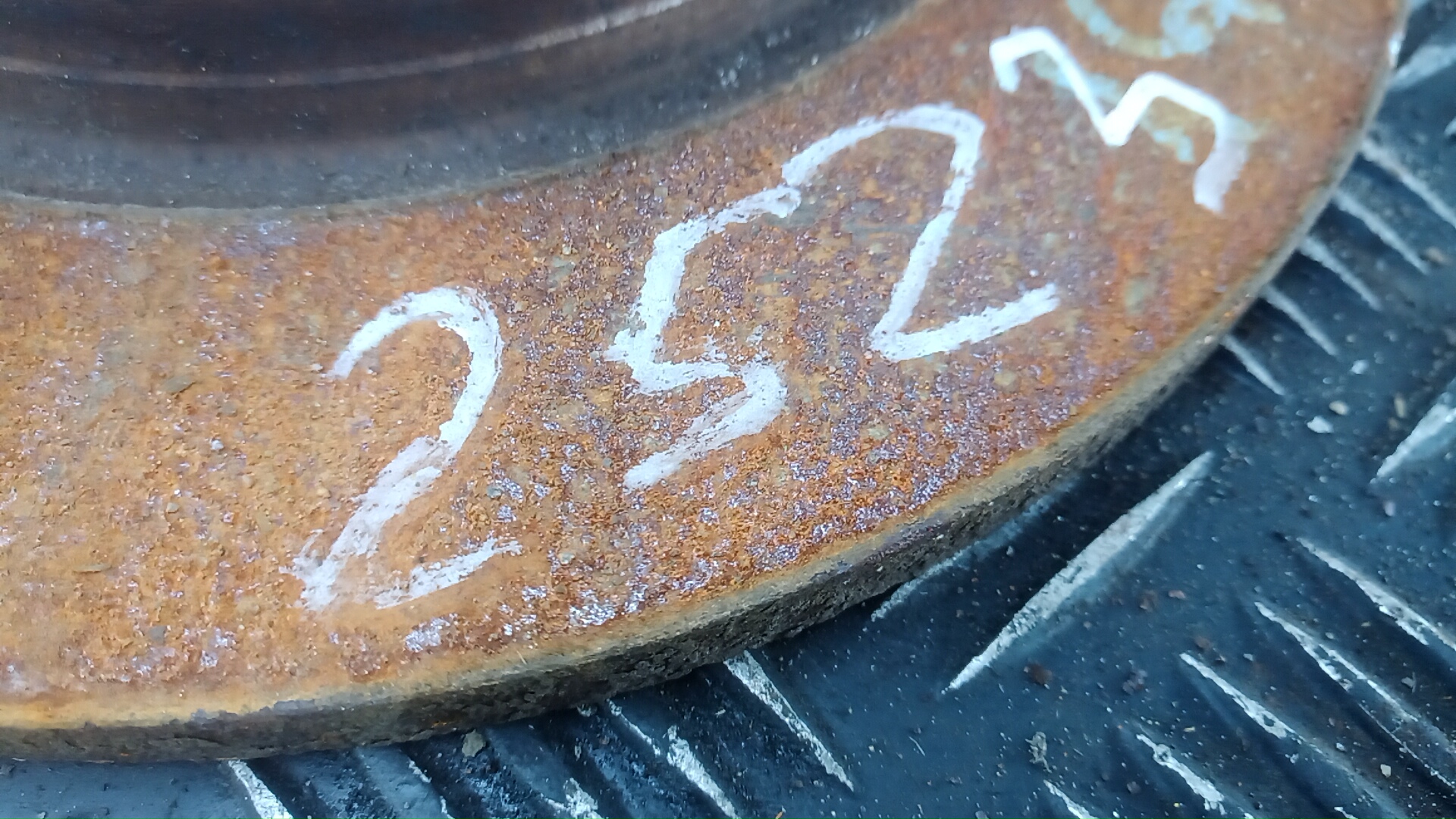 Диск тормозной задний