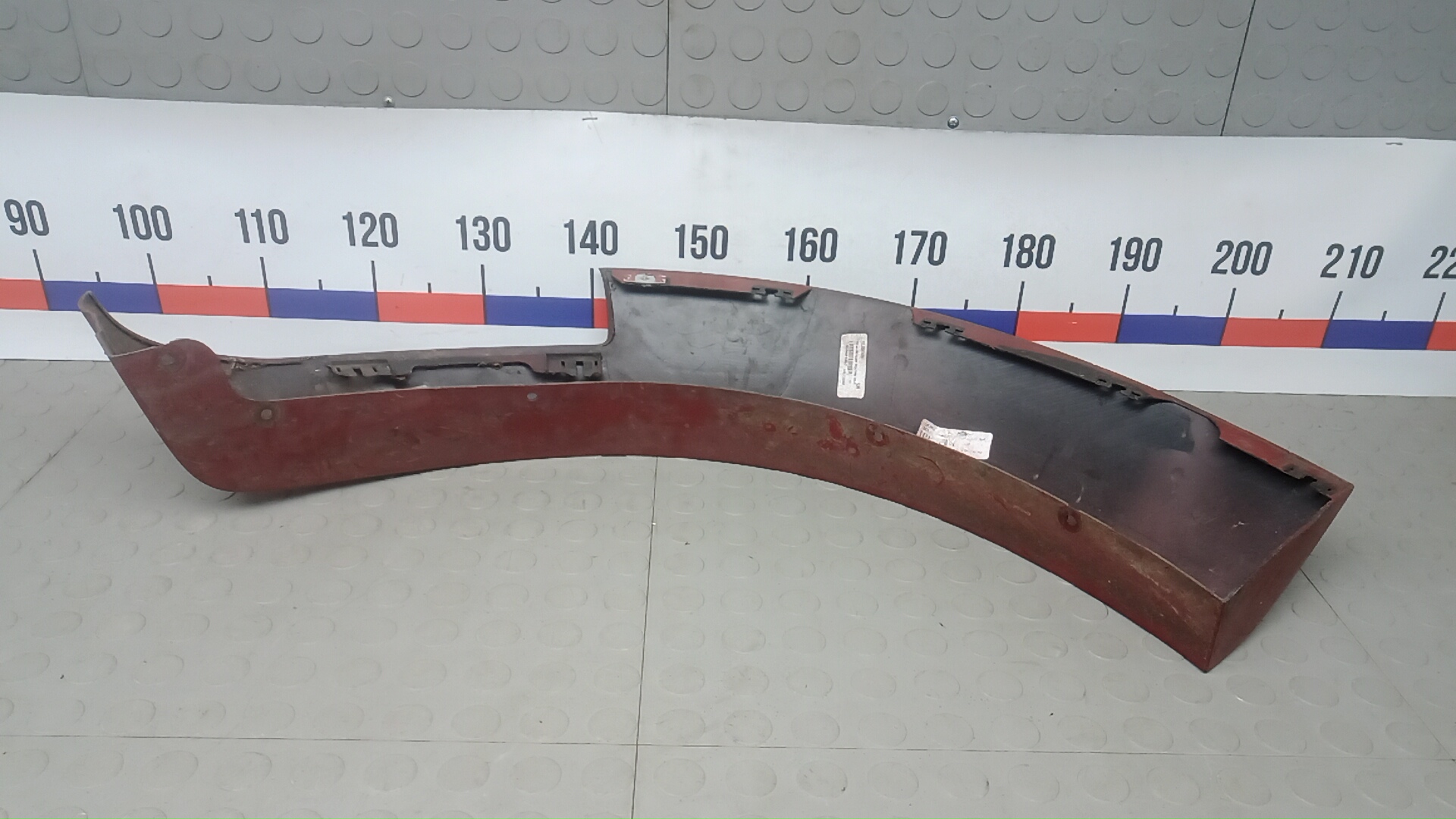 Накладка заднего крыла левого