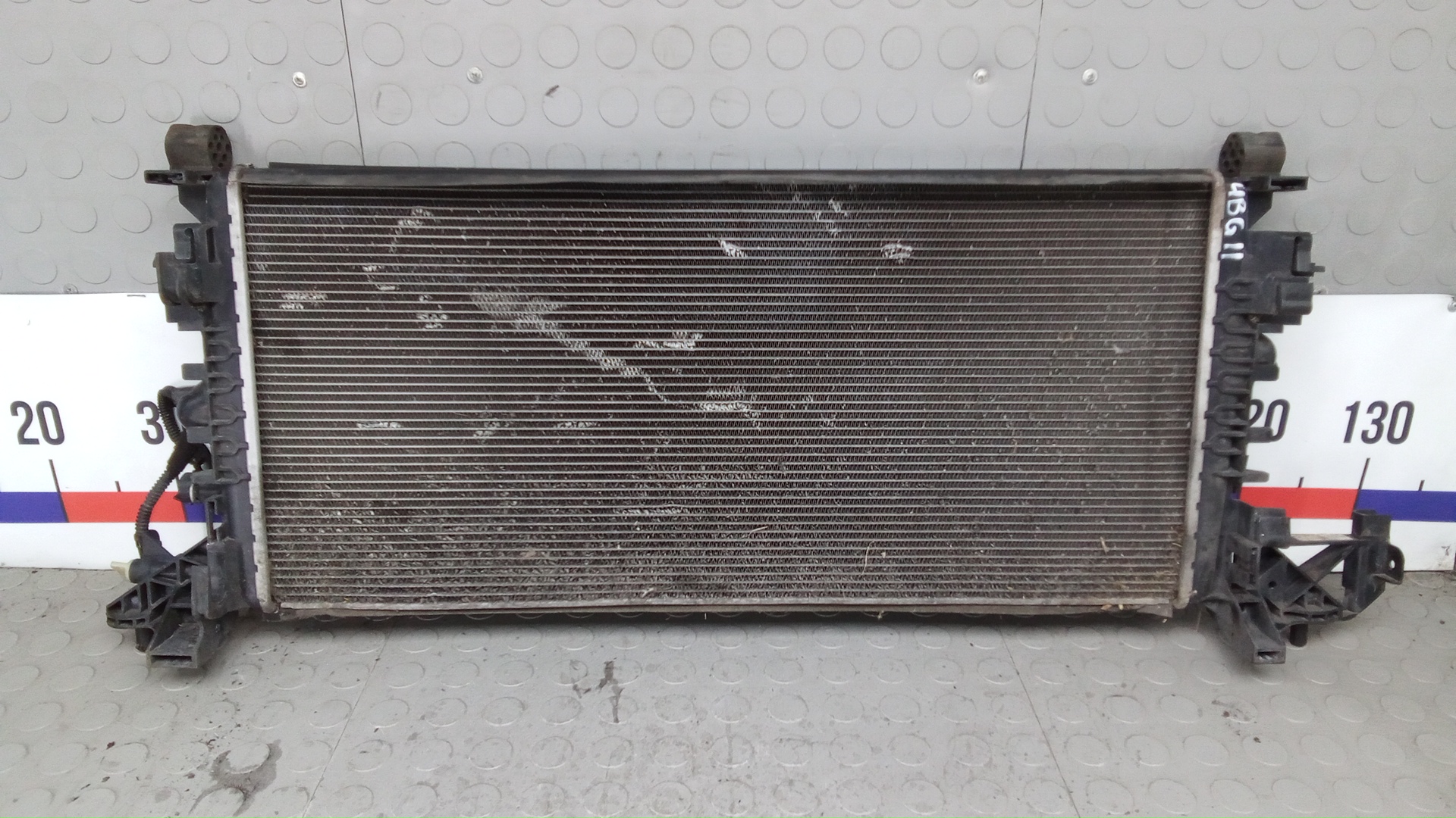 Радиатор охлаждения двигателя основной