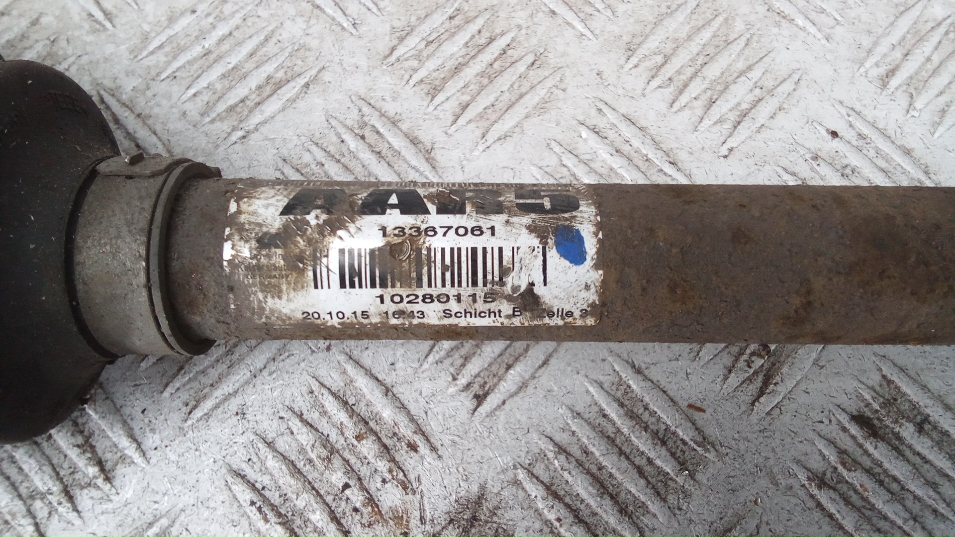 Полуось передняя левая