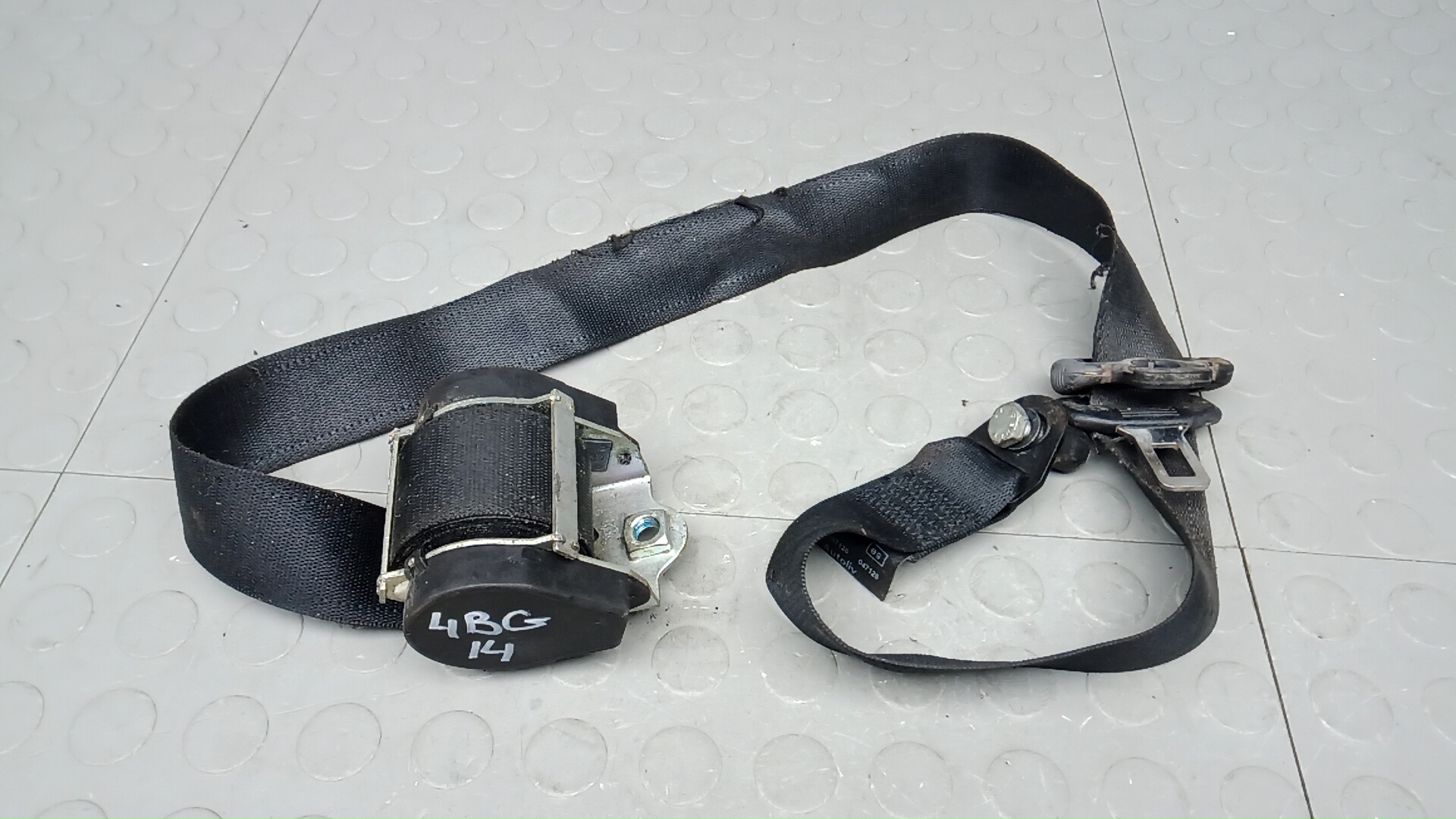 Ремень безопасности с пиропатроном