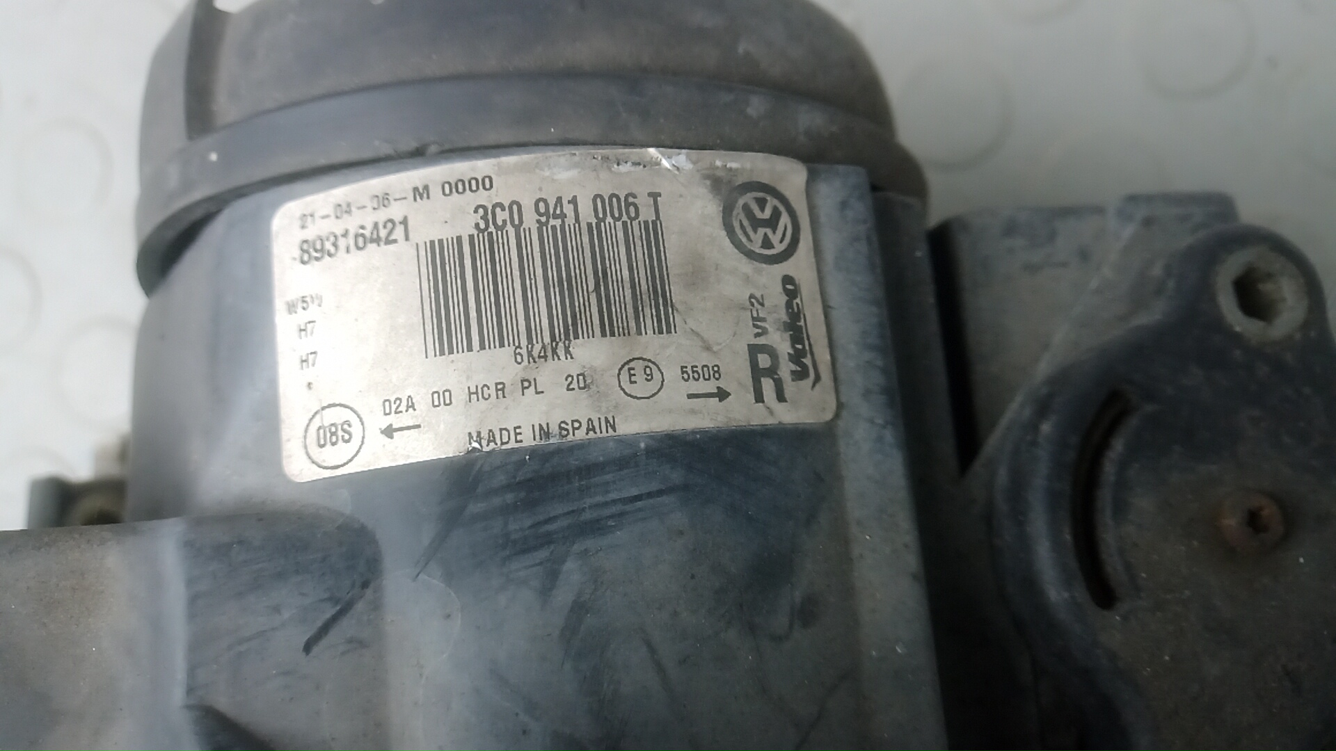 Фара правая