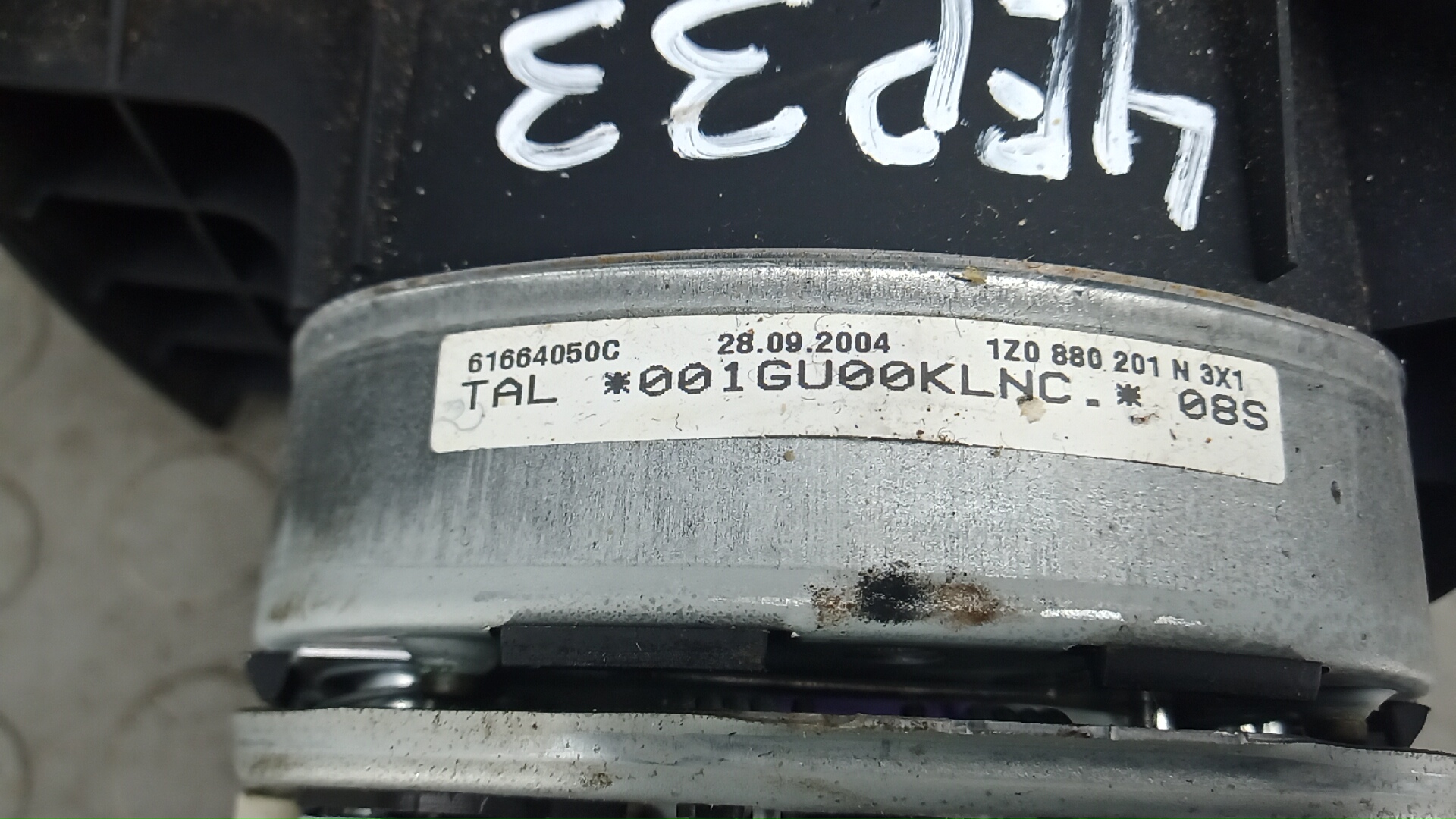 Подушка безопасности в рулевое колесо