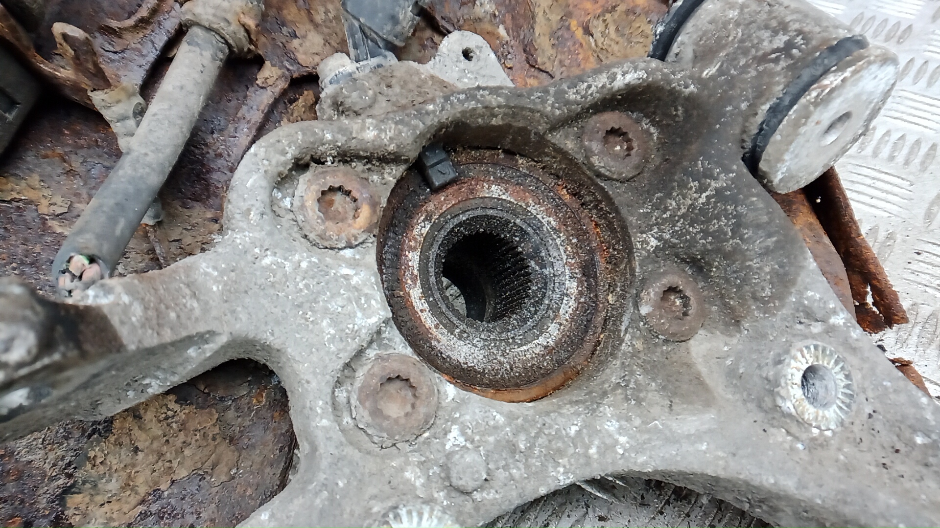 Ступица задняя