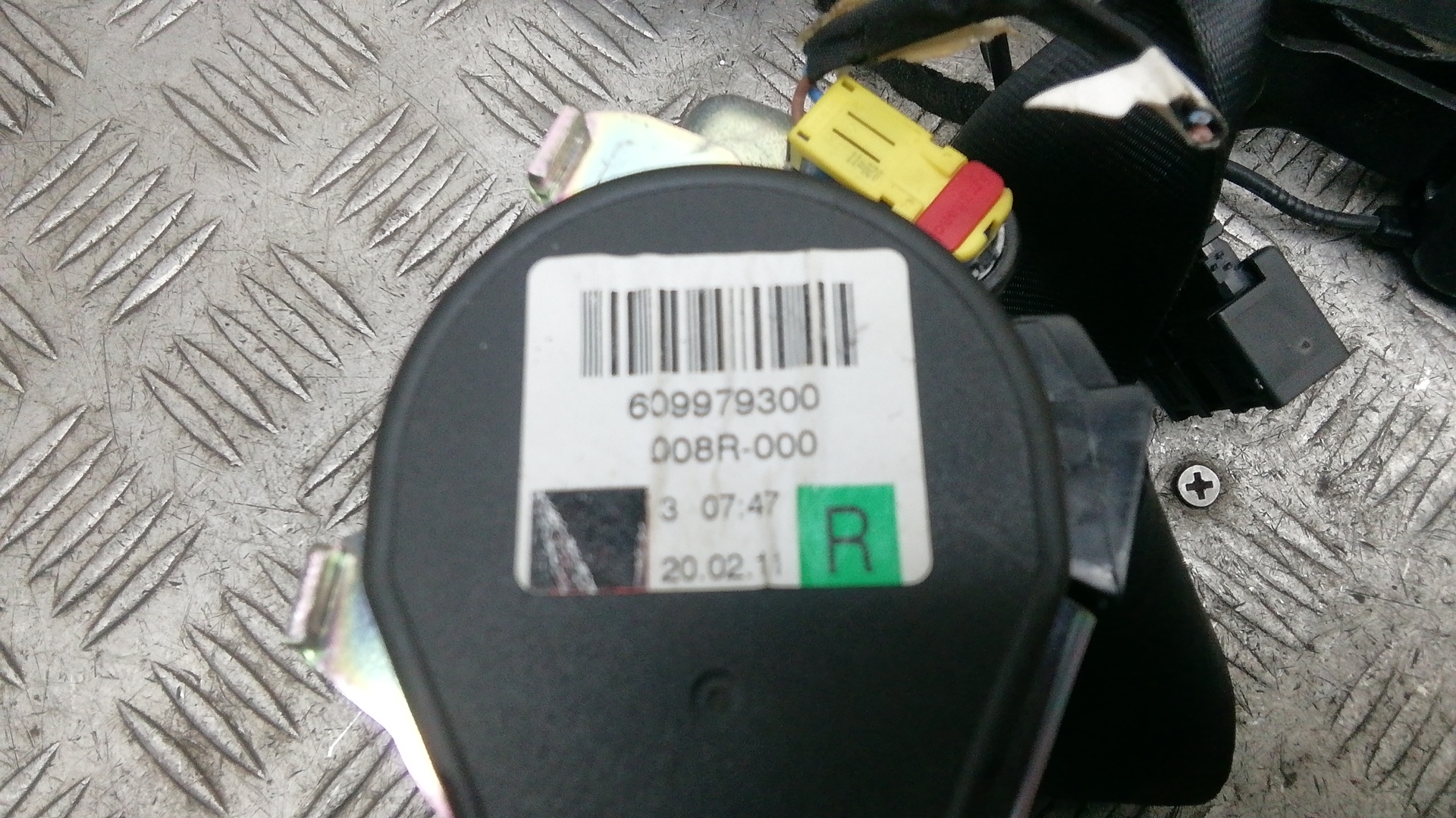 Ремень безопасности с пиропатроном