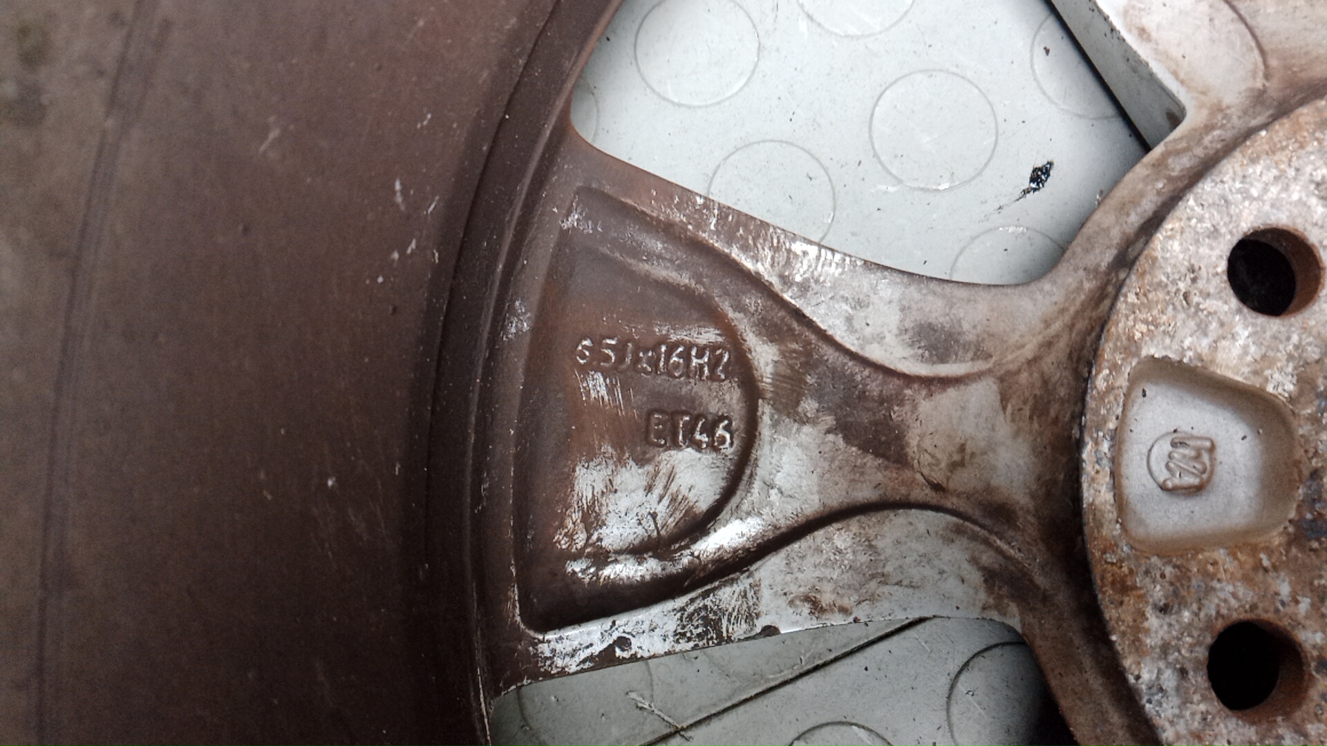 Диск колесный литой легкий сплав