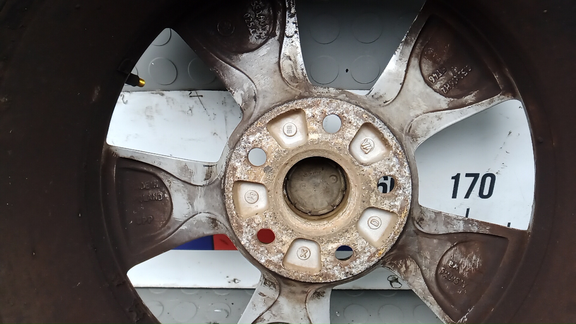 Диск колесный литой легкий сплав