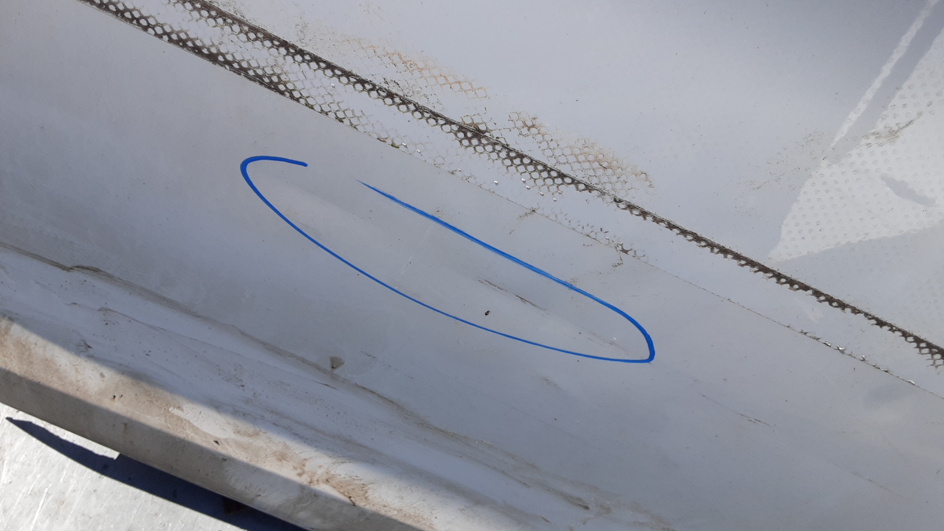 Дверь задняя левая