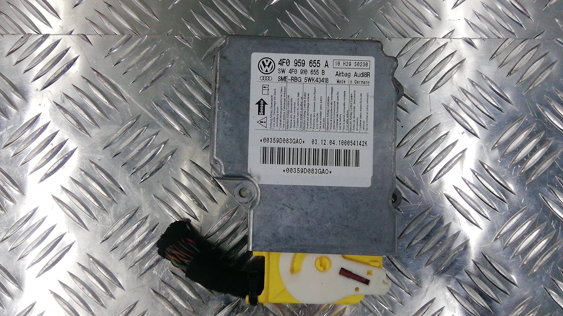 Блок управления подушек безопасности (AIR BAG)