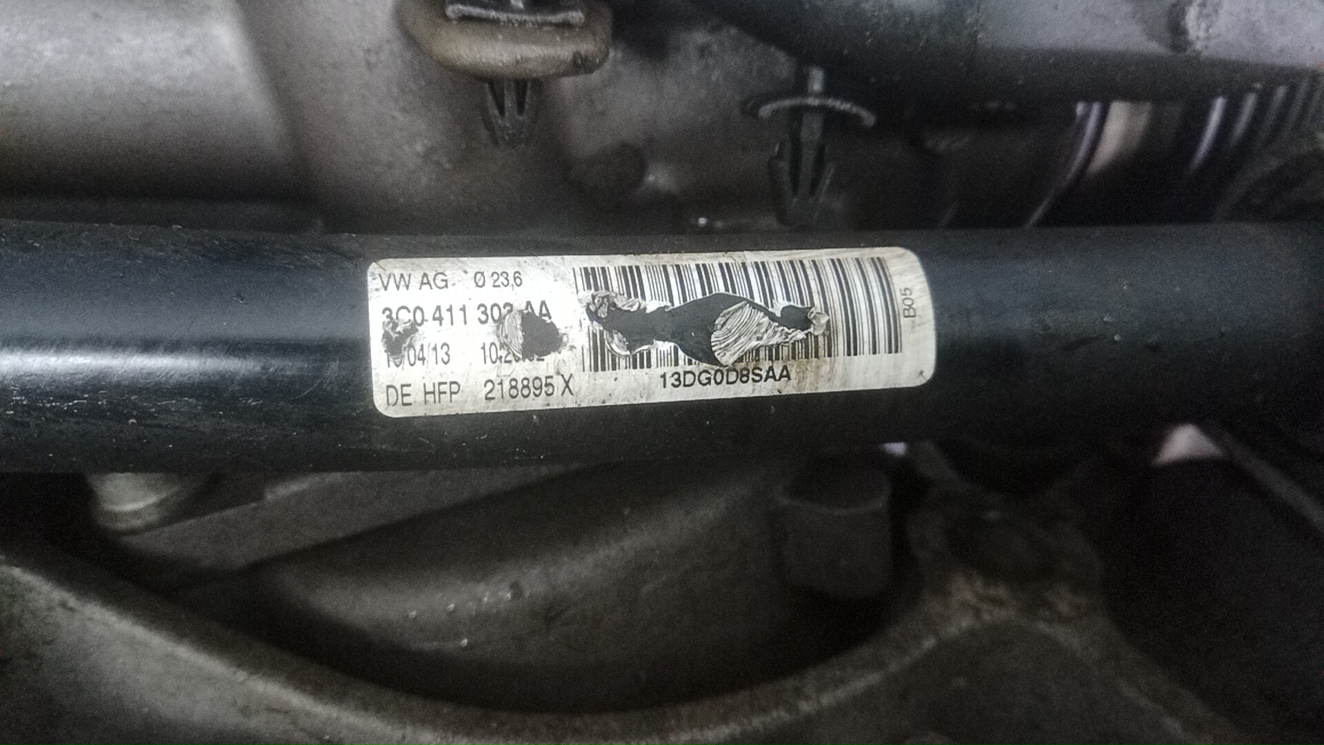 Балка передняя (крепление продольных тяг)