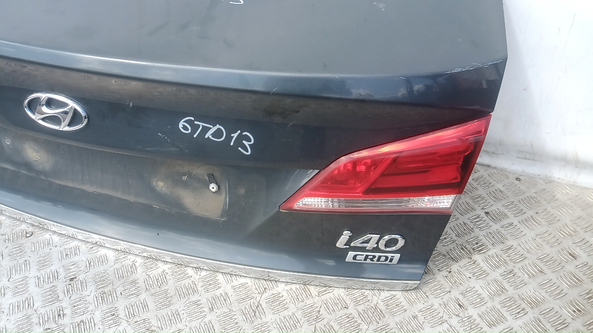 Крышка багажника