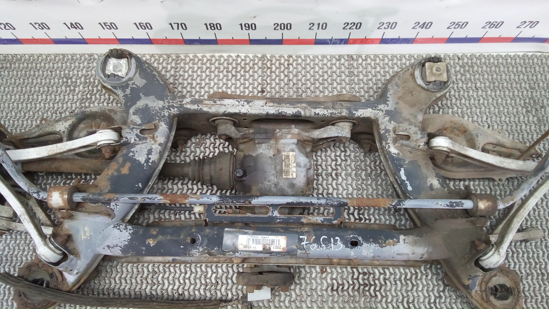 Мост задний