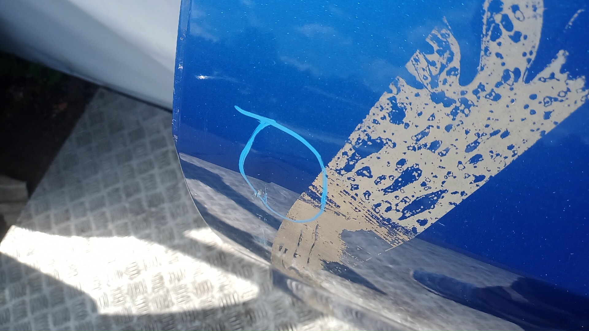 Дверь задняя левая