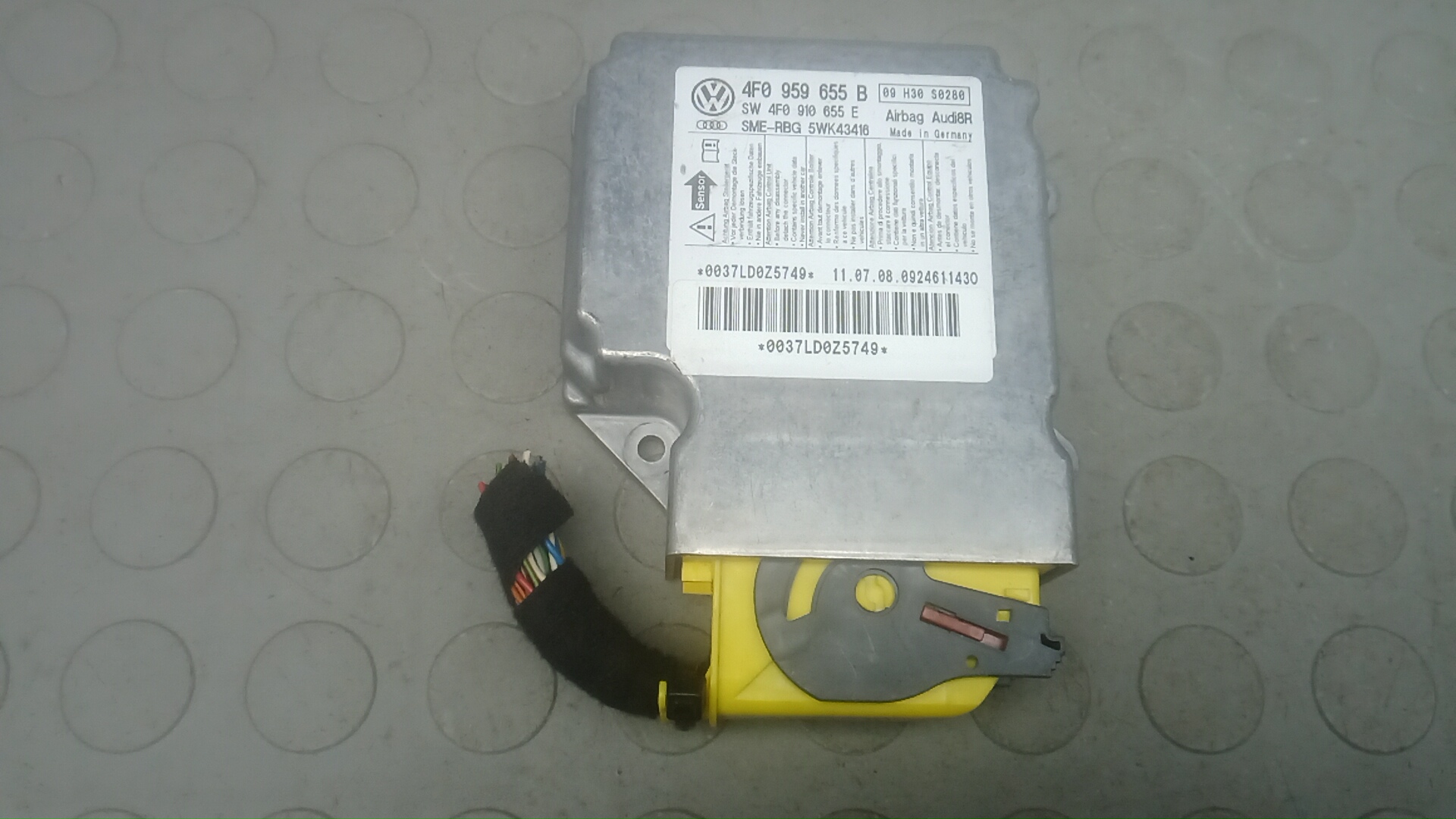 Блок управления подушек безопасности (AIR BAG)