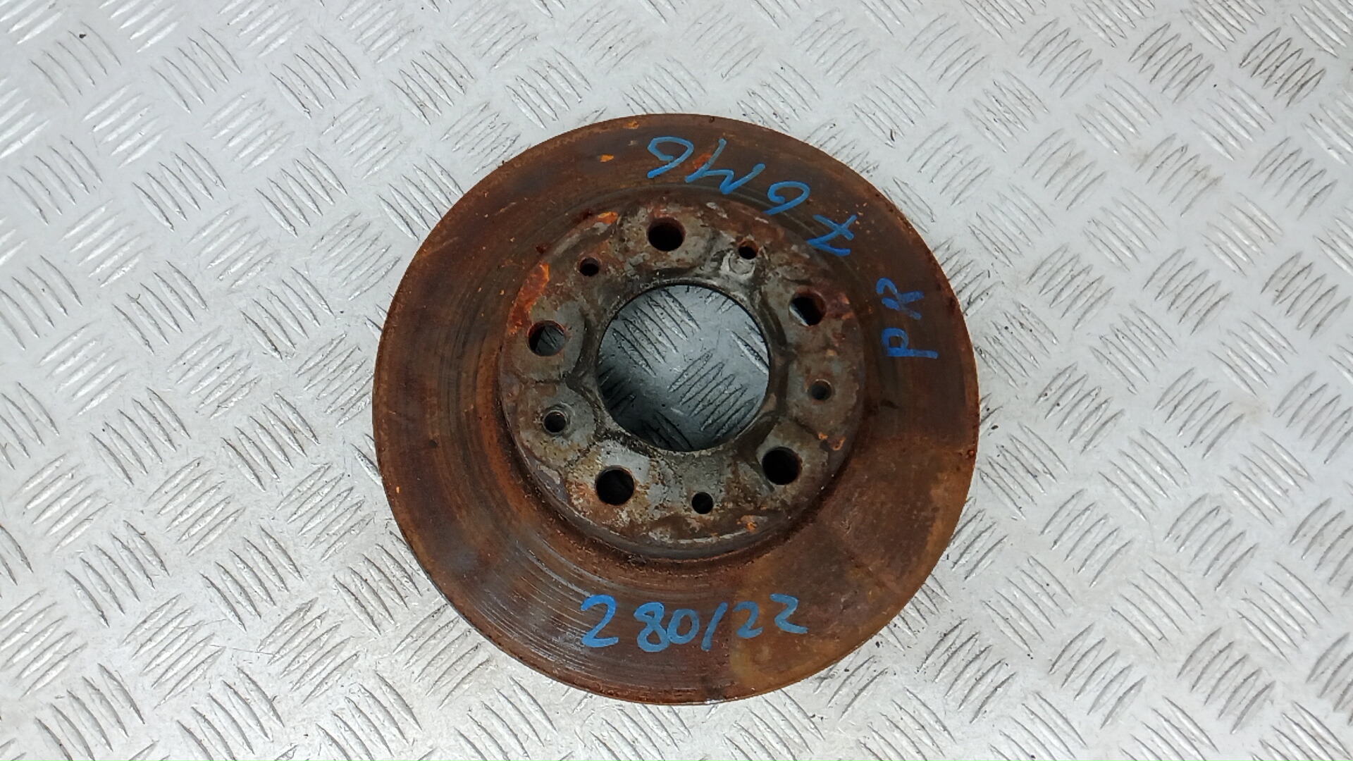 Диск тормозной передний вентилируемый