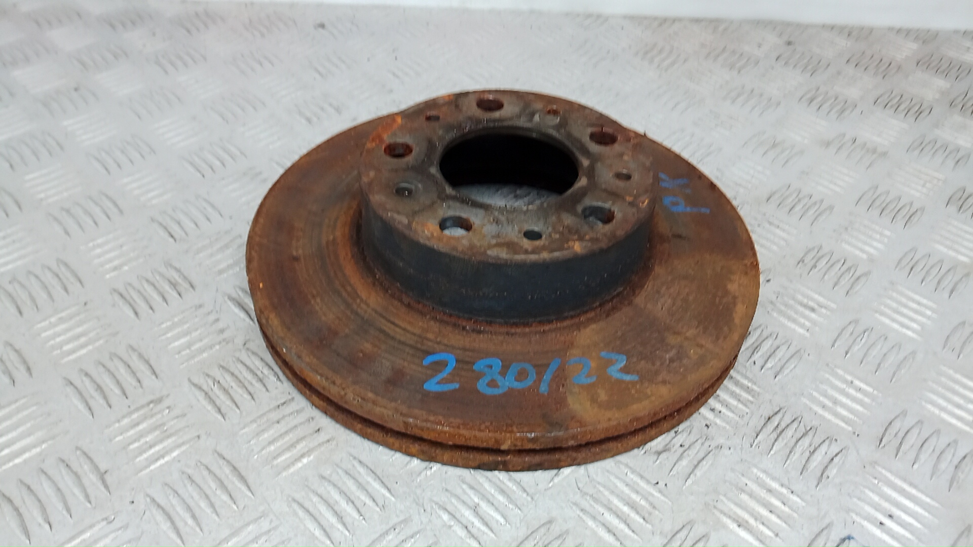 Диск тормозной передний вентилируемый