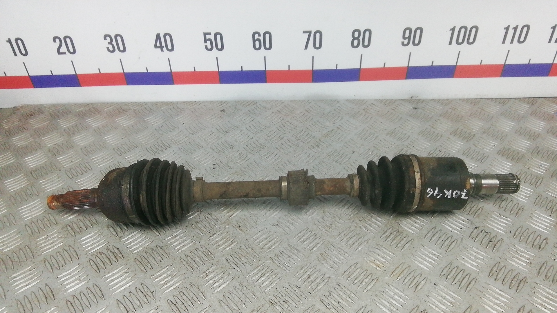 Полуось передняя левая