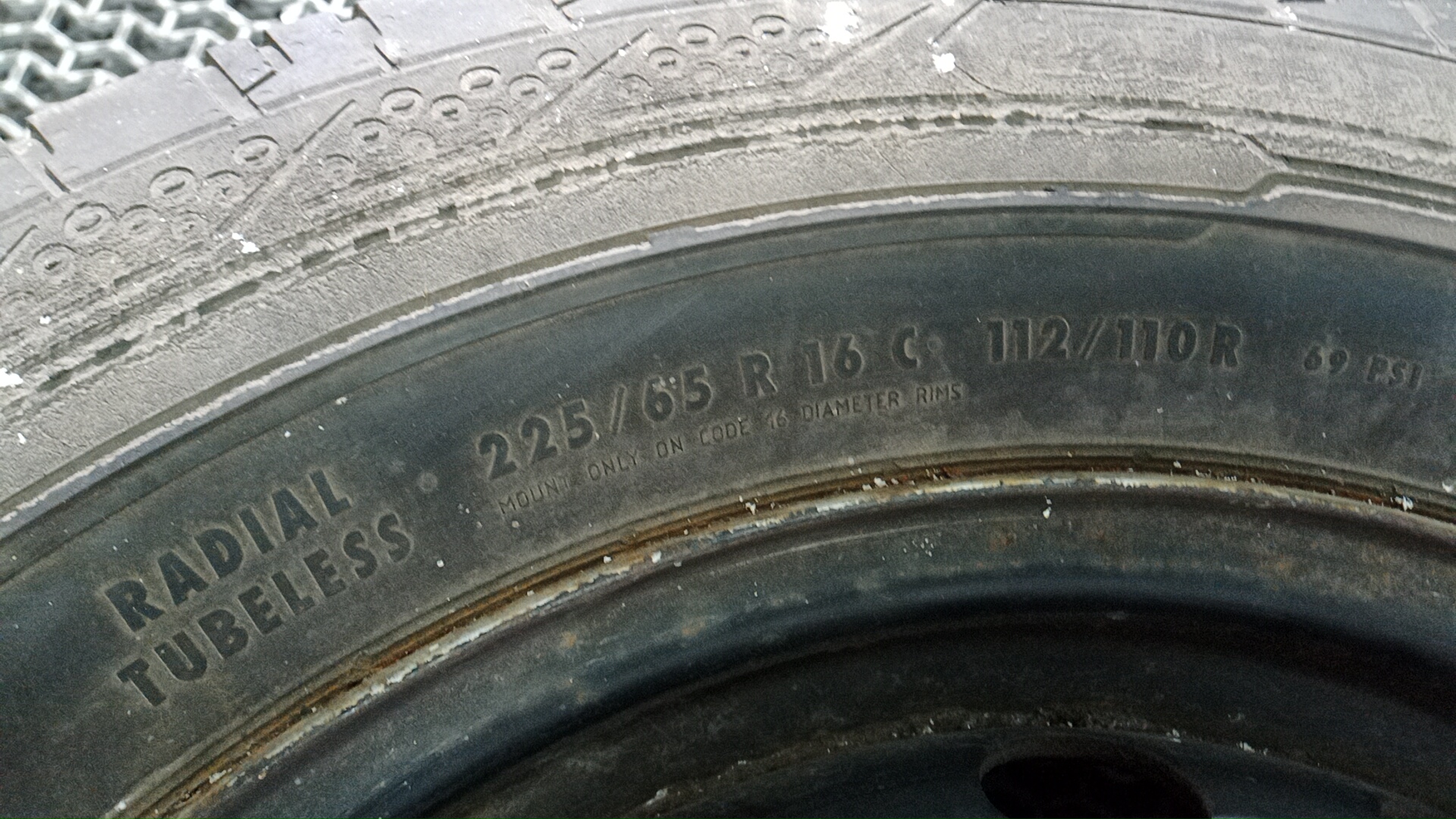 Диск запасного колеса/докатка