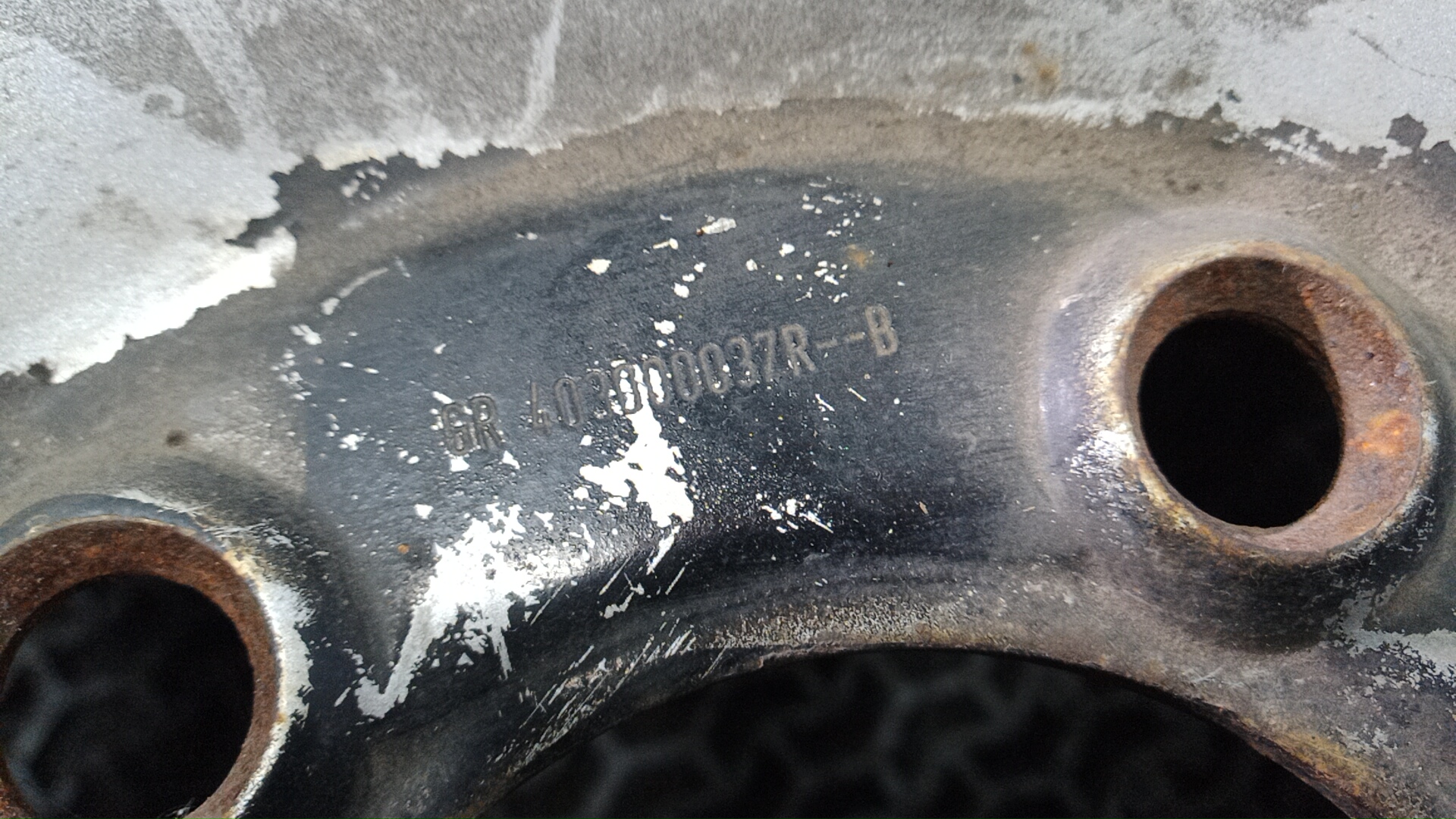 Диск запасного колеса/докатка