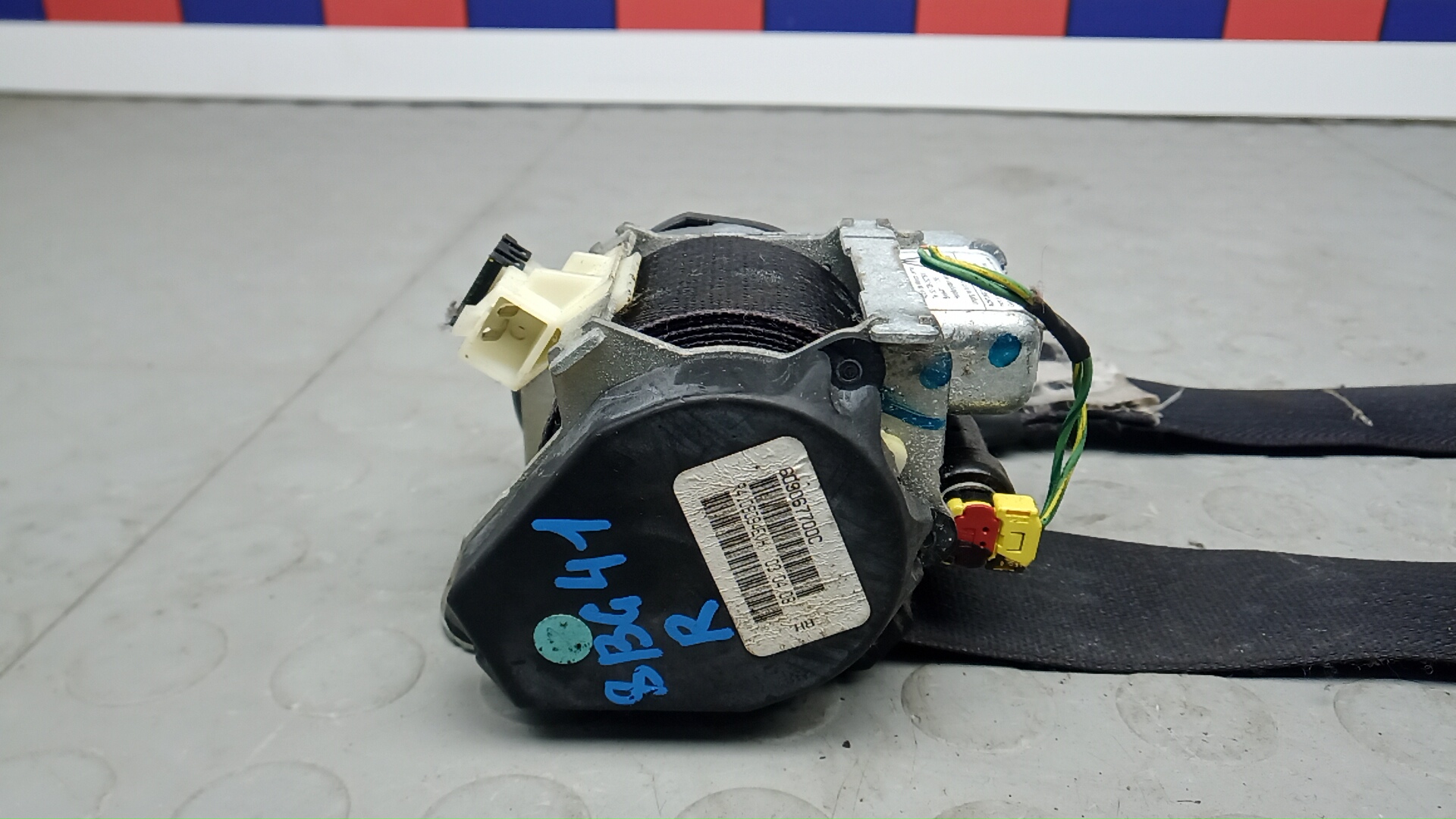 Ремень безопасности с пиропатроном