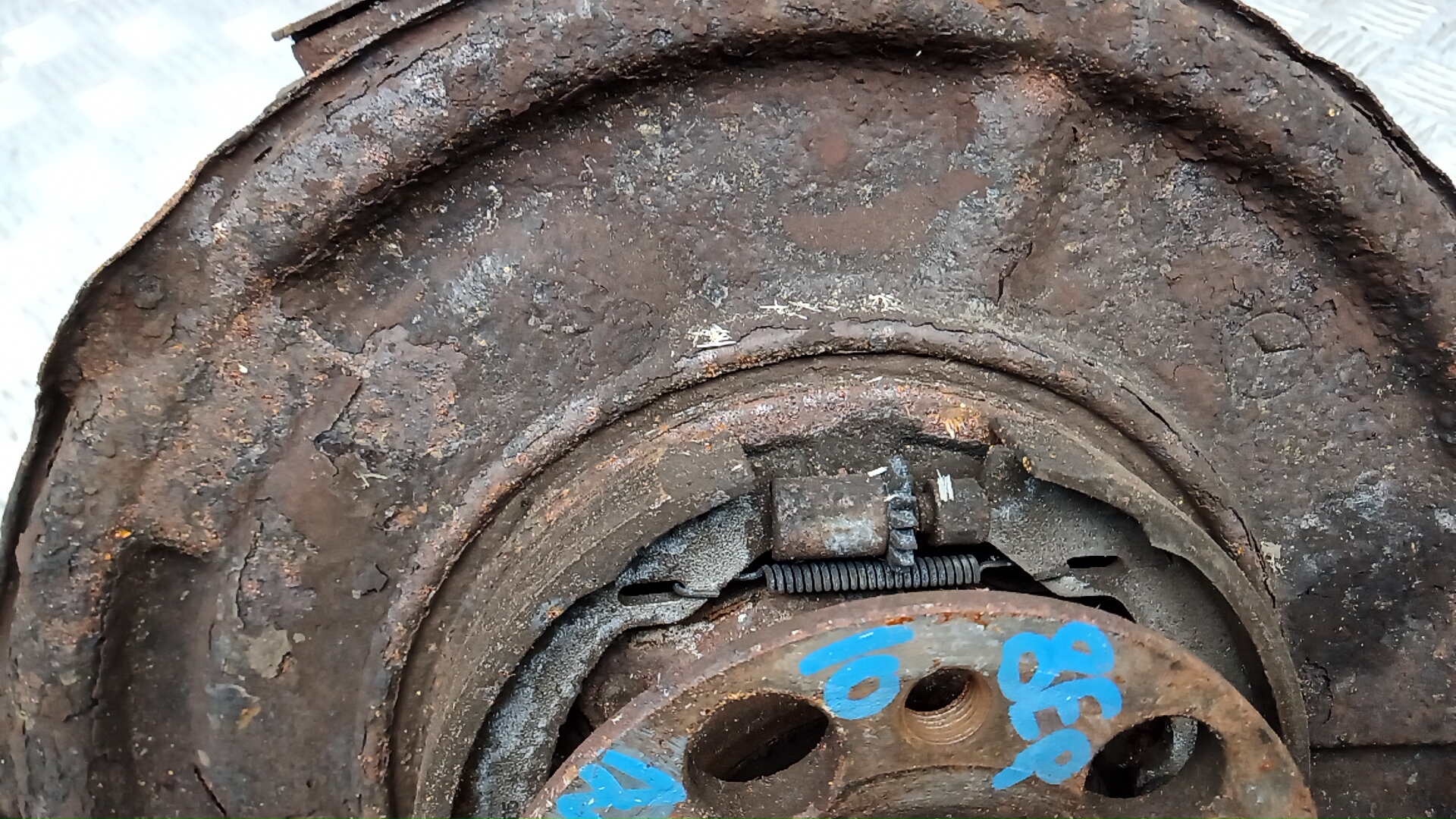 Ступица задняя