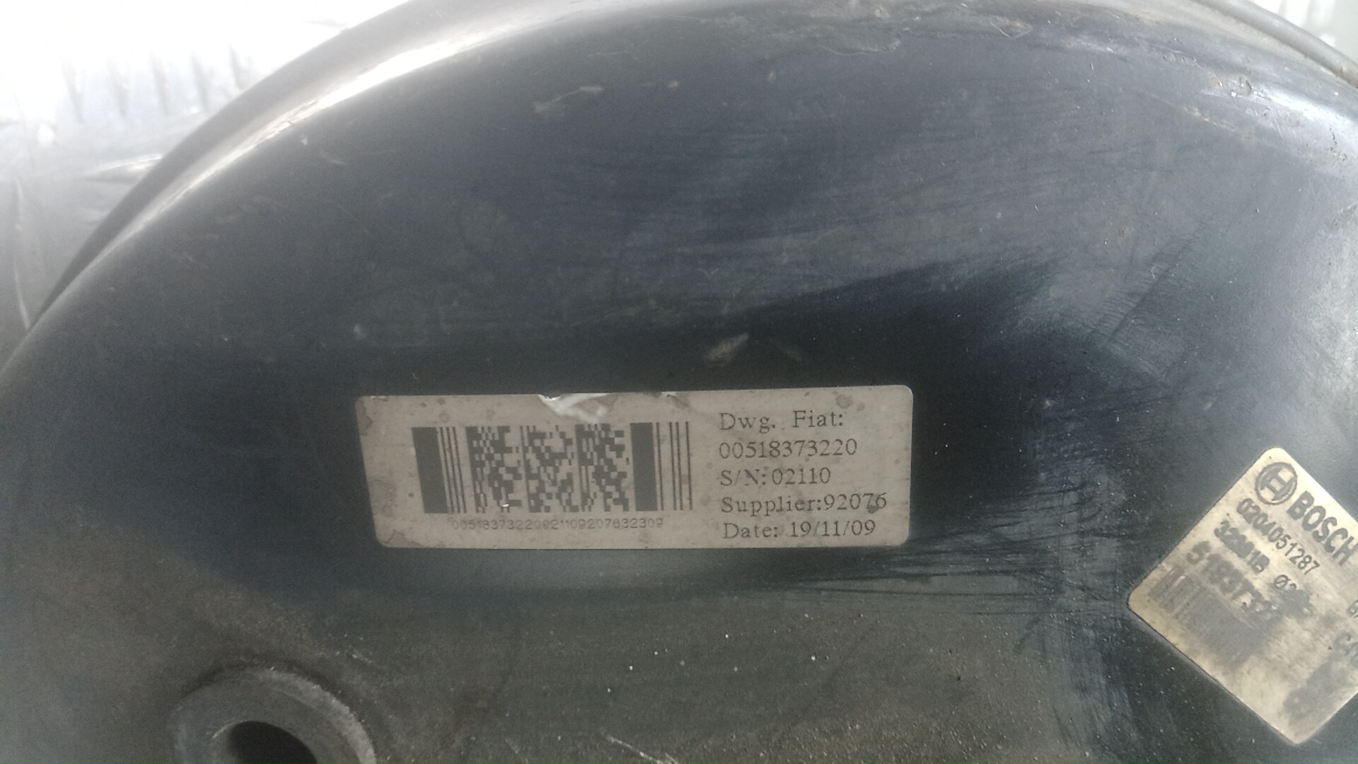 Усилитель тормозов вакуумный