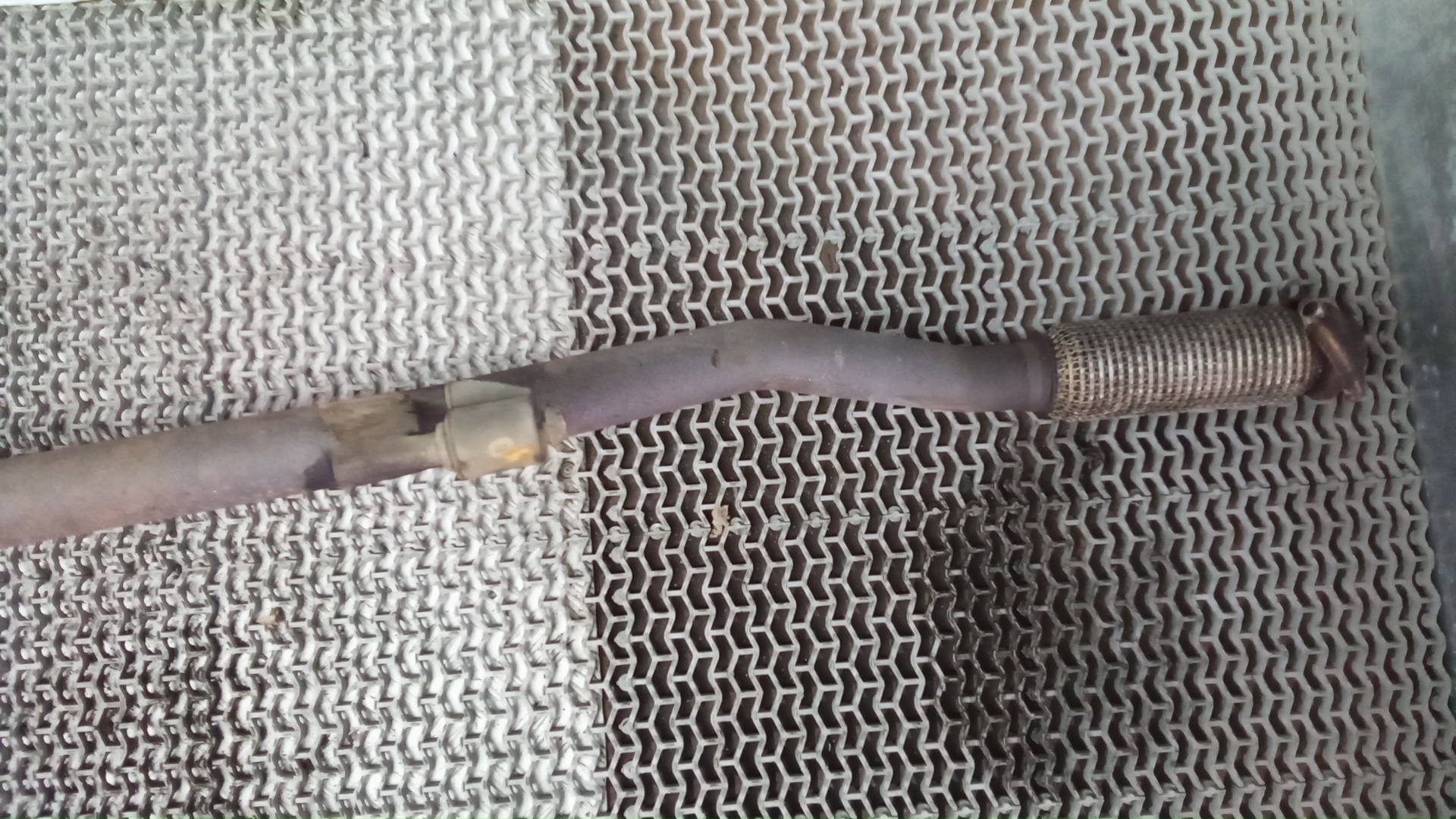 Глушитель задняя часть