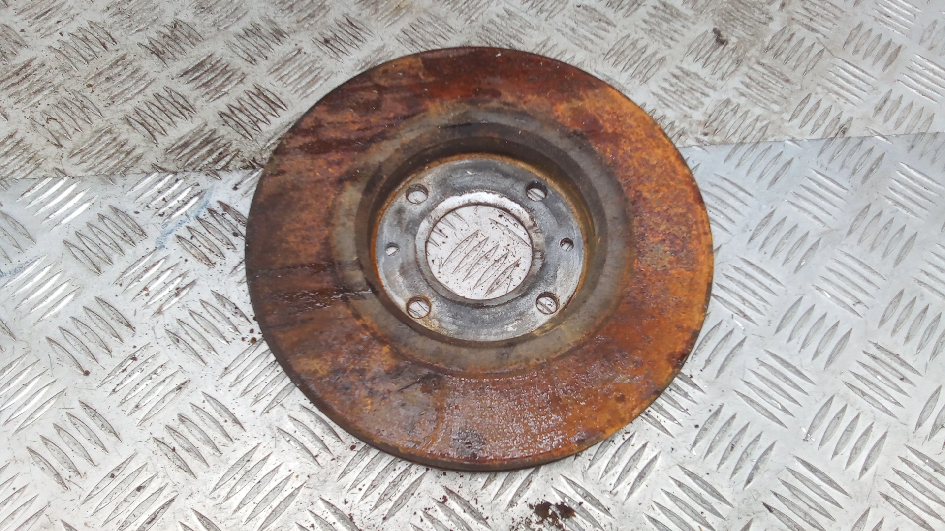 Диск тормозной передний вентилируемый