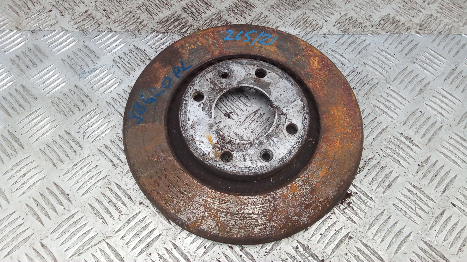 Диск тормозной передний вентилируемый