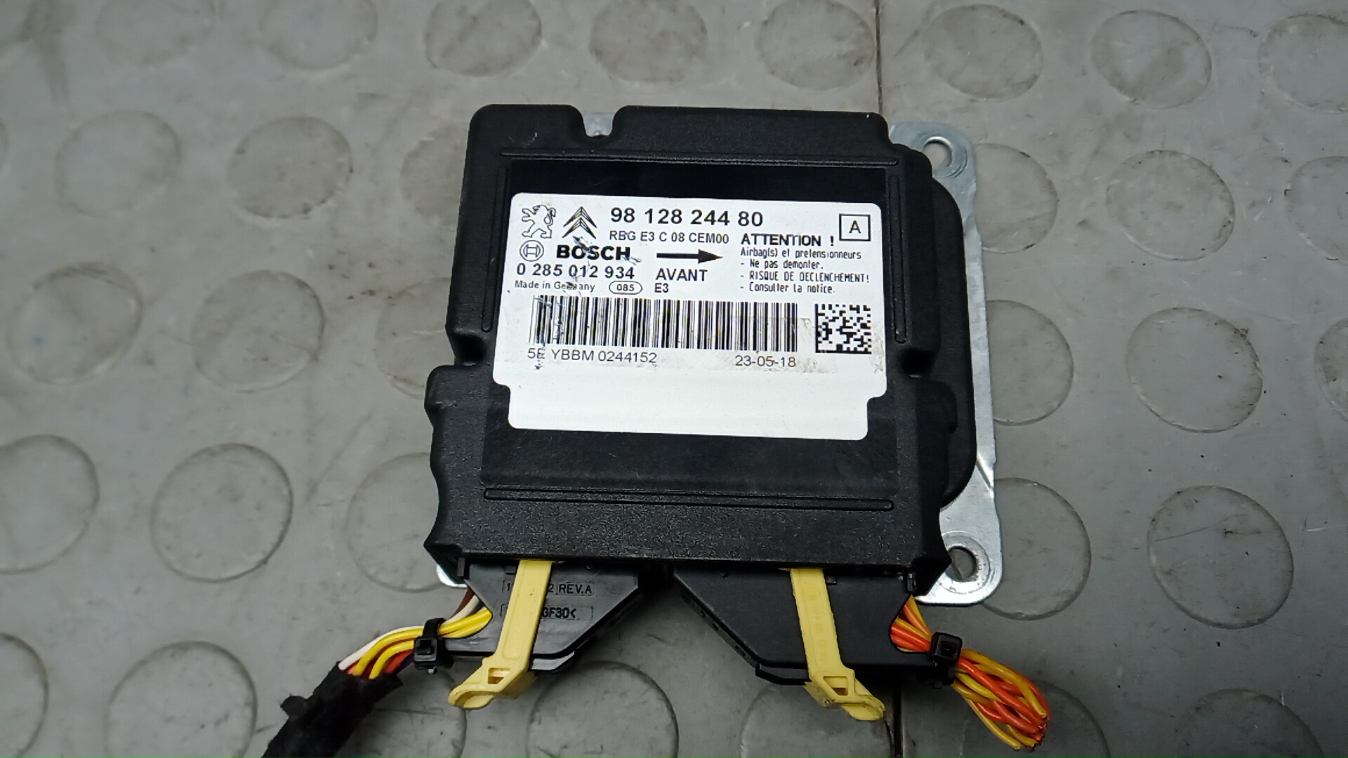 Блок управления подушек безопасности (AIR BAG)