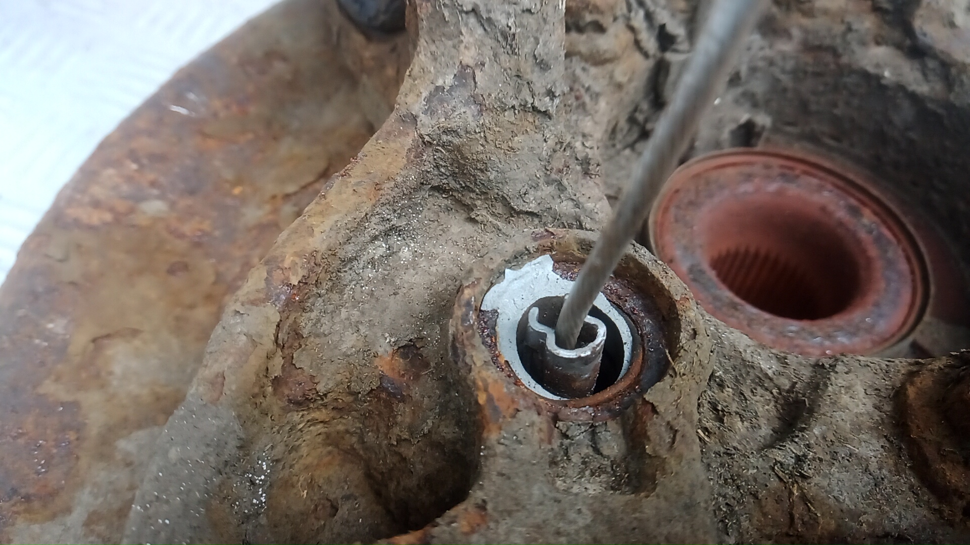 Ступица задняя