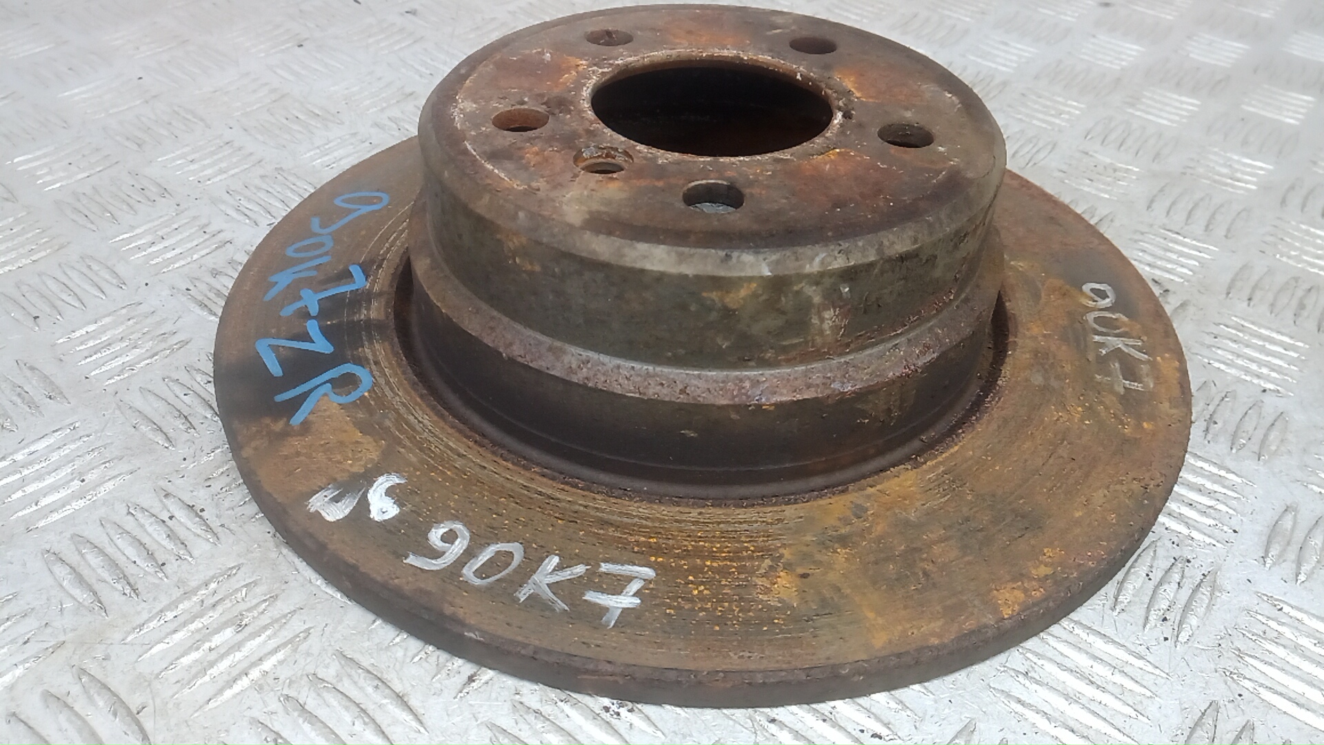 Диск тормозной задний