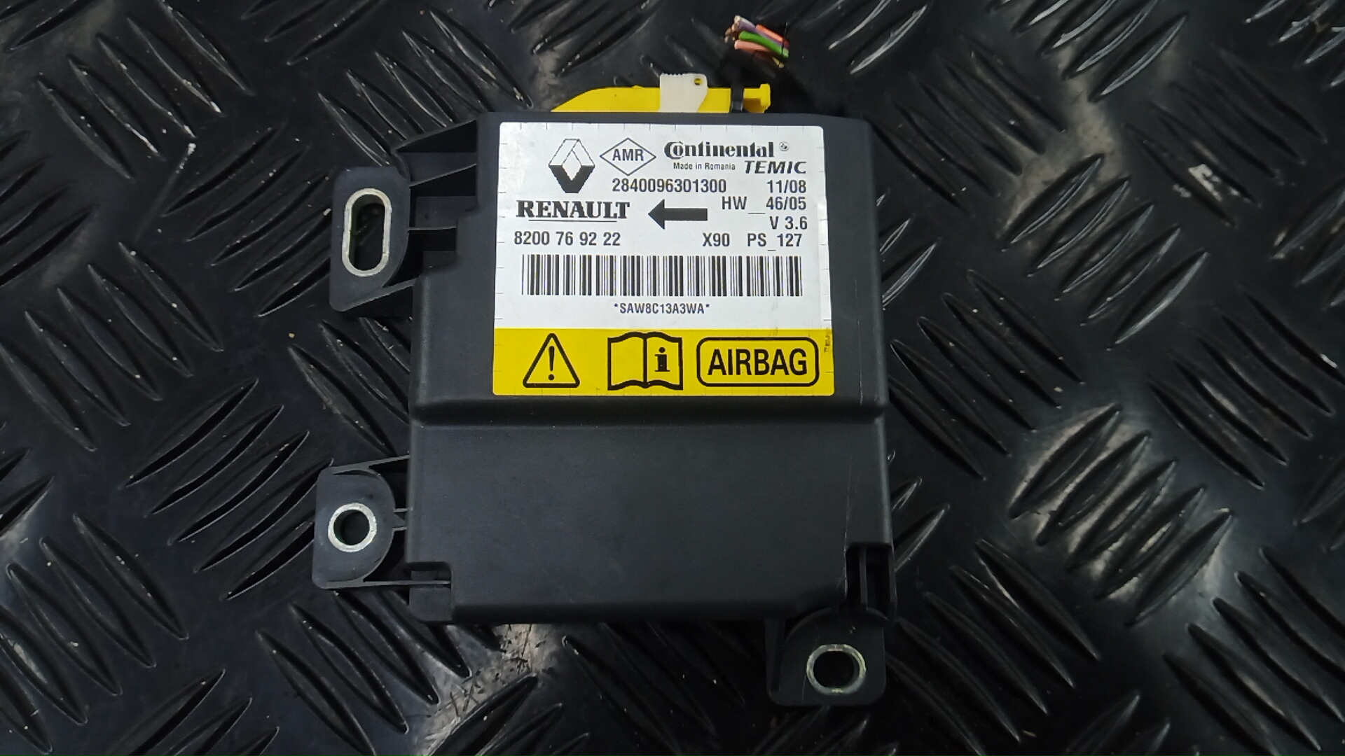 Блок управления подушек безопасности (AIR BAG)