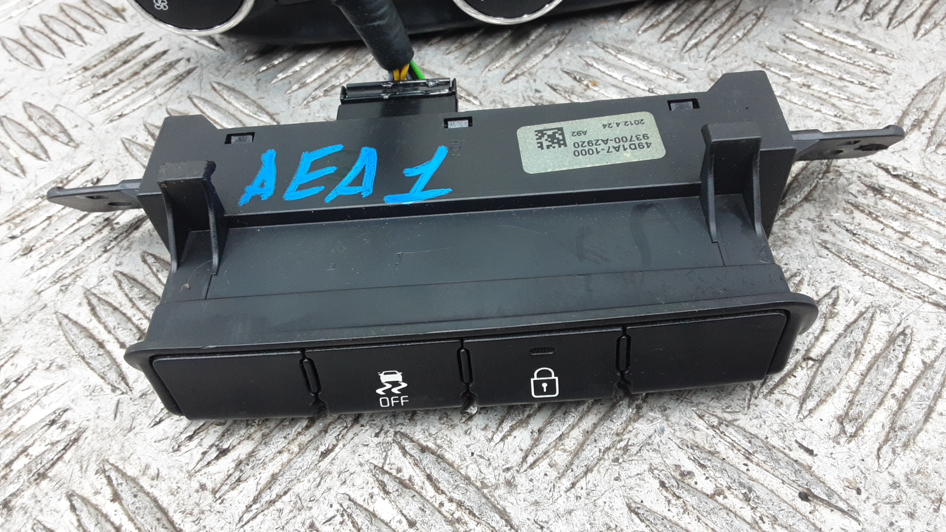 Блок управления климатической установкой