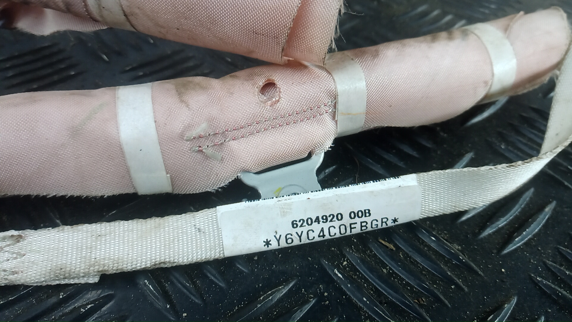 Подушка безопасности боковая (шторка)