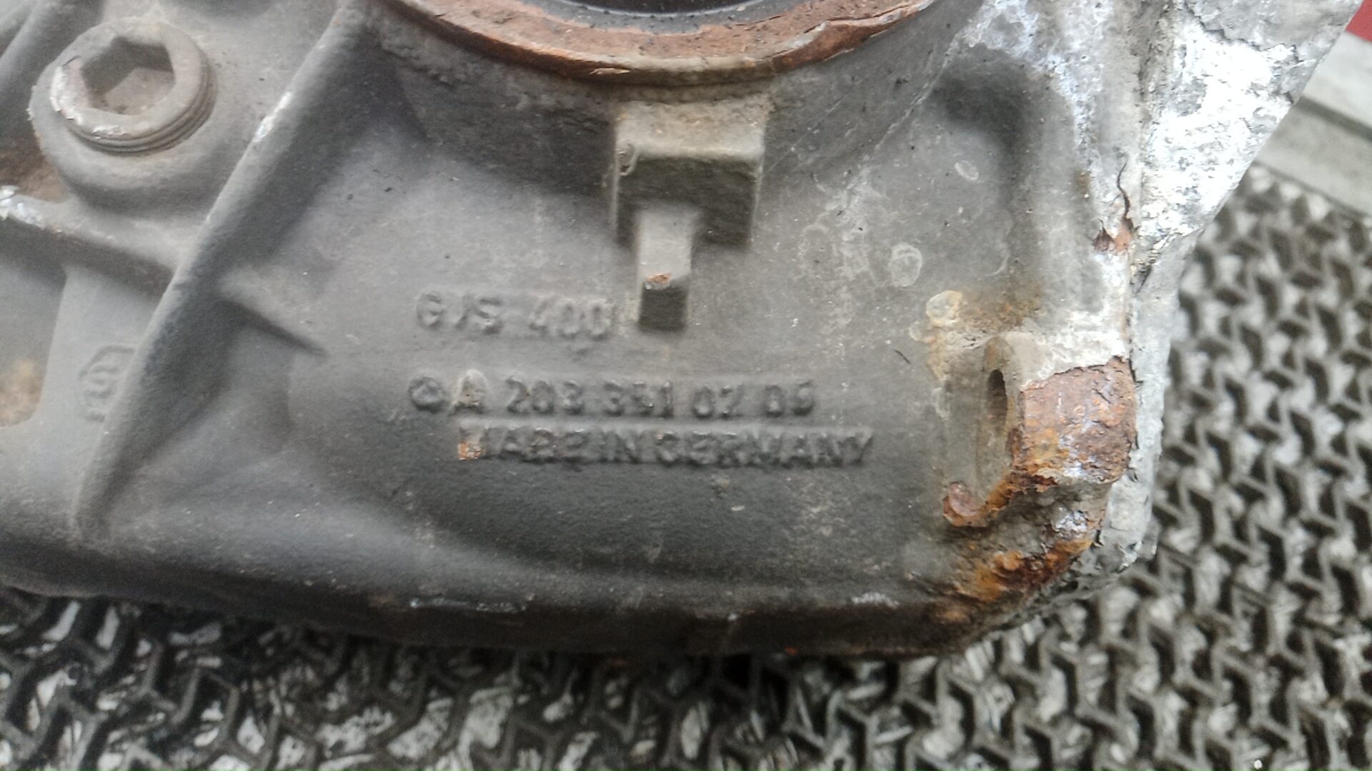 Редуктор заднего моста