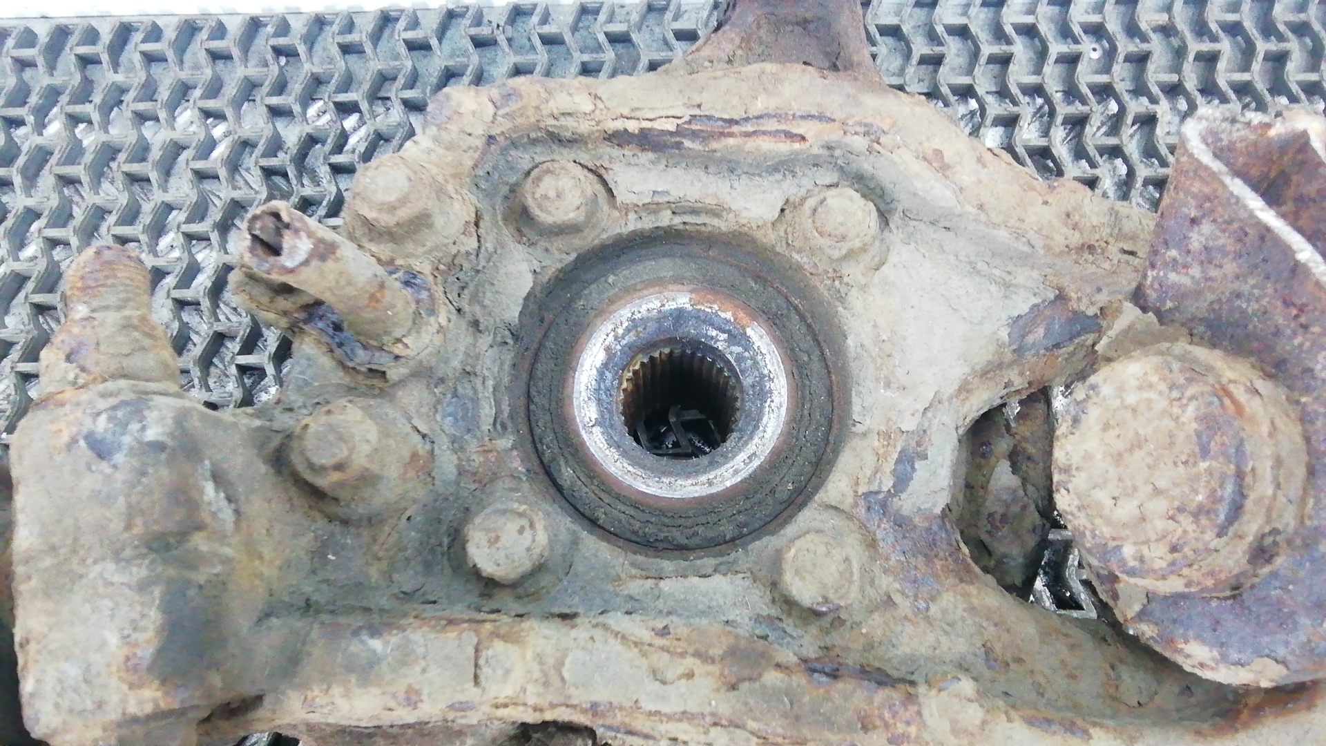 Ступица задняя