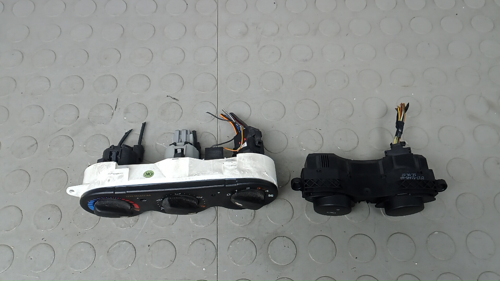 Блок управления климатической установкой